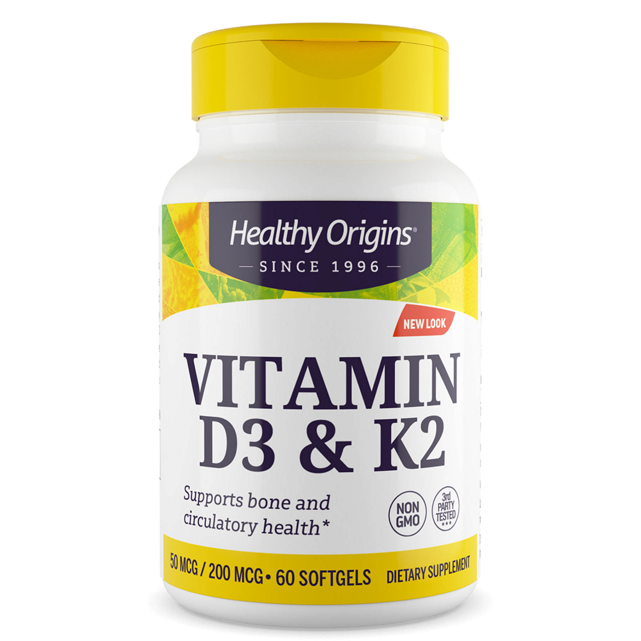 Healthy Origins - D3 & K2 2000/200 softgel