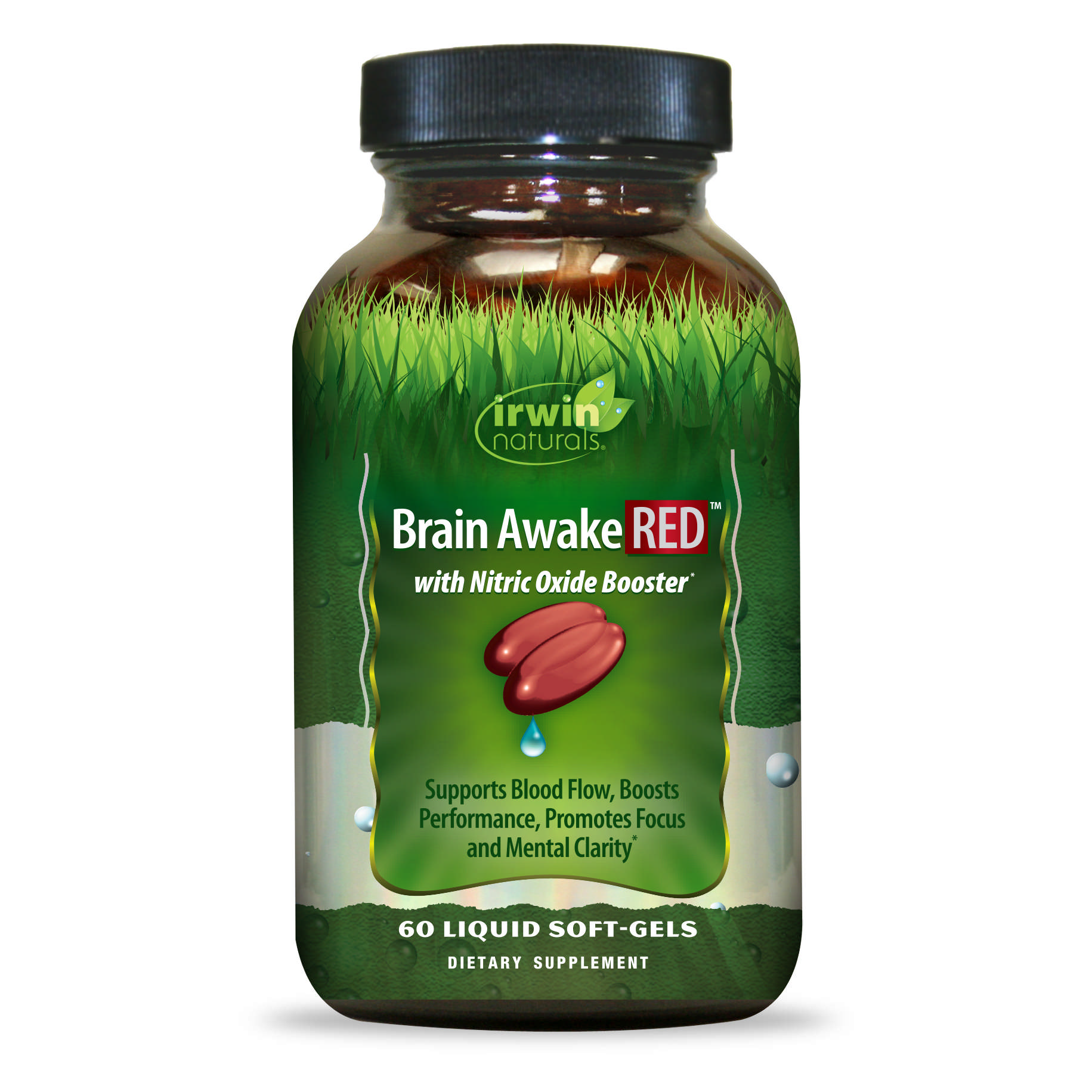 Irwin Naturals - Brain Awake Red