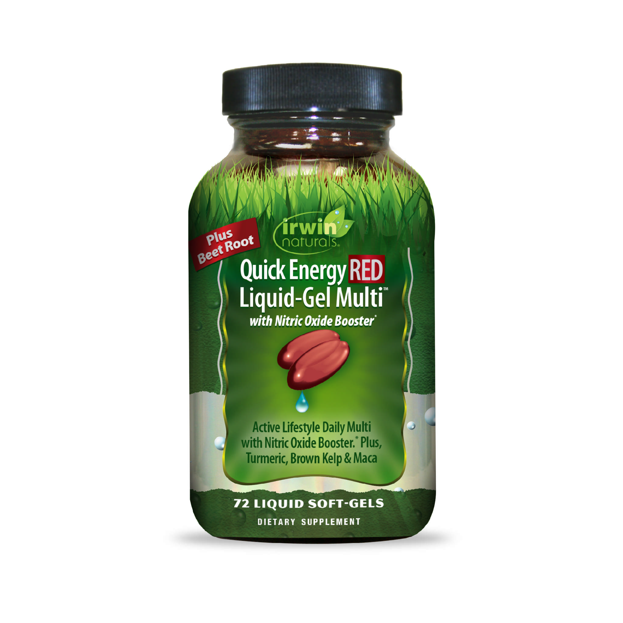Irwin Naturals - Quick Energy Red liq Gel Multi