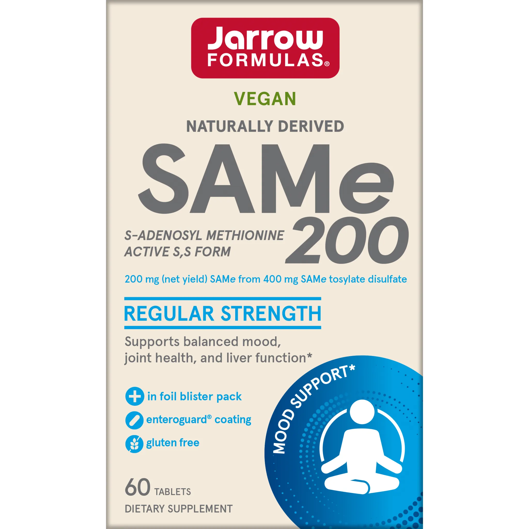 Jarrow Formulas - Sam E 200 mg