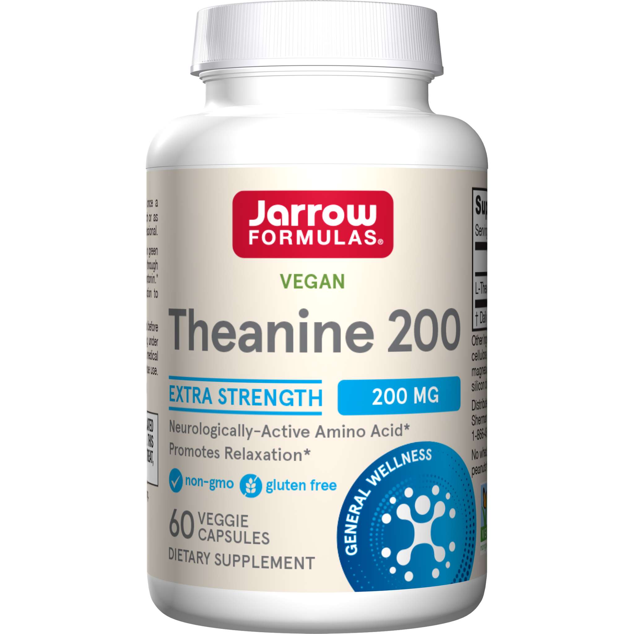 Jarrow Formulas - Theanine 200 mg