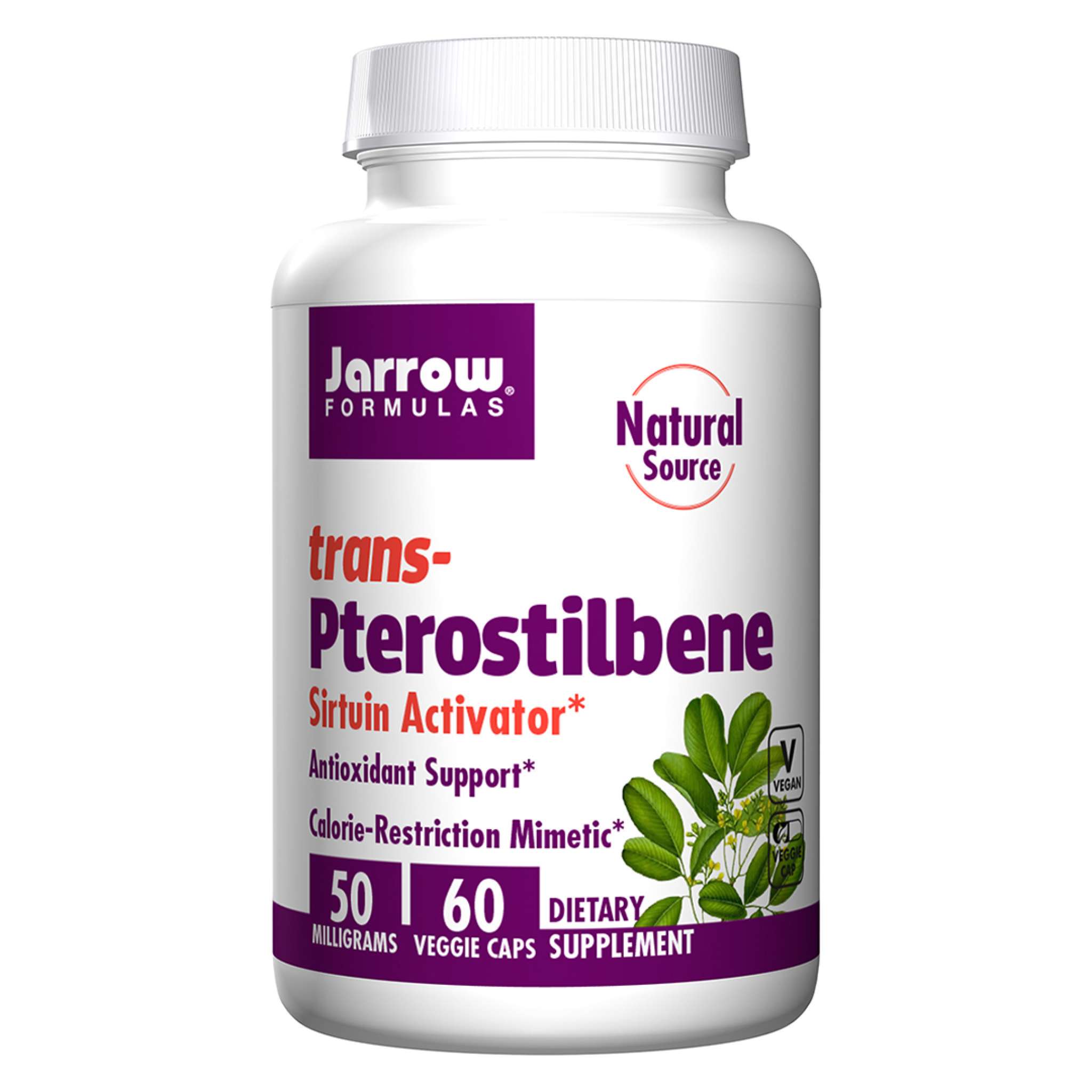 Jarrow Formulas - Trans Pterostilbene 50 mg