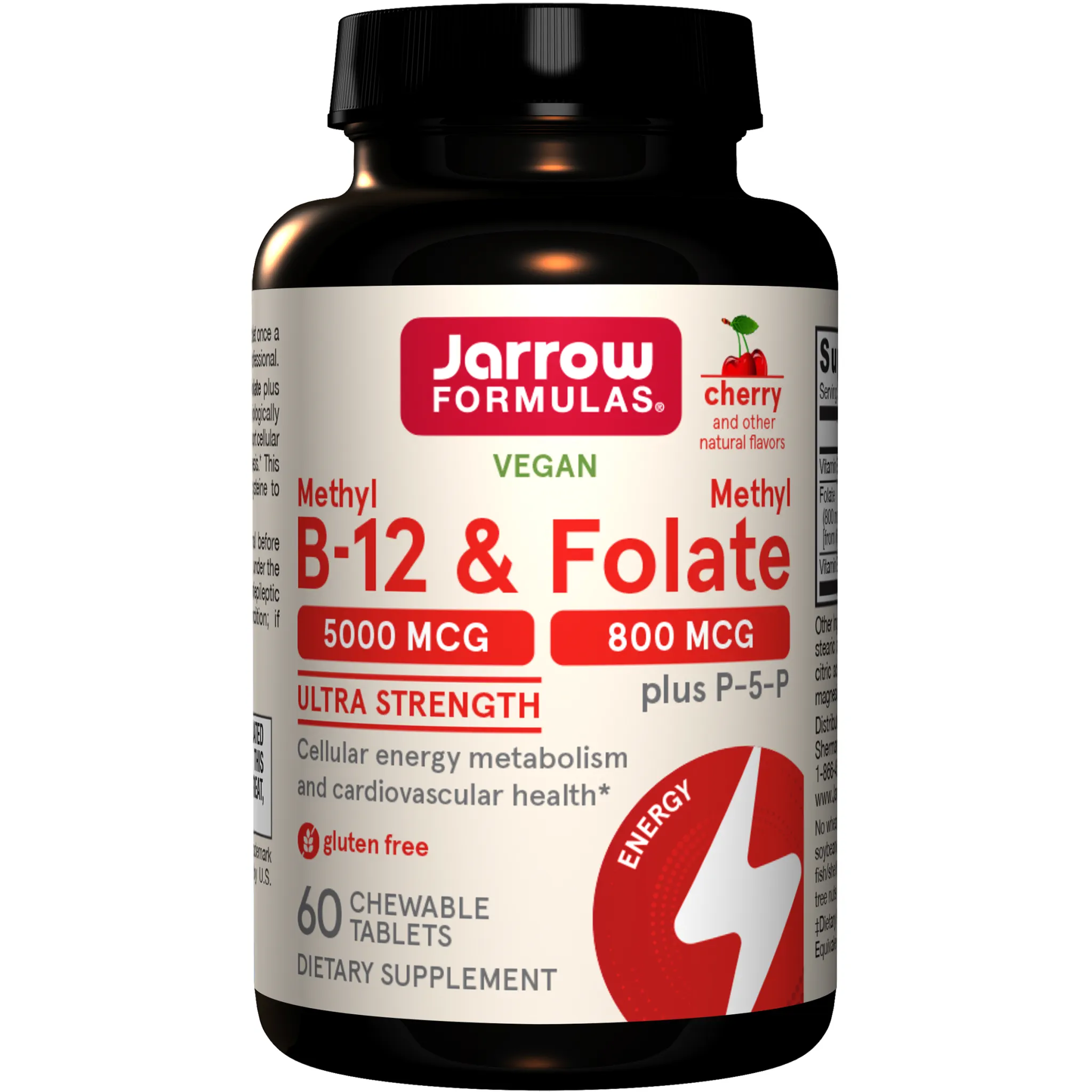 Jarrow Formulas - Methyl B12 5000 Folate P 5 P