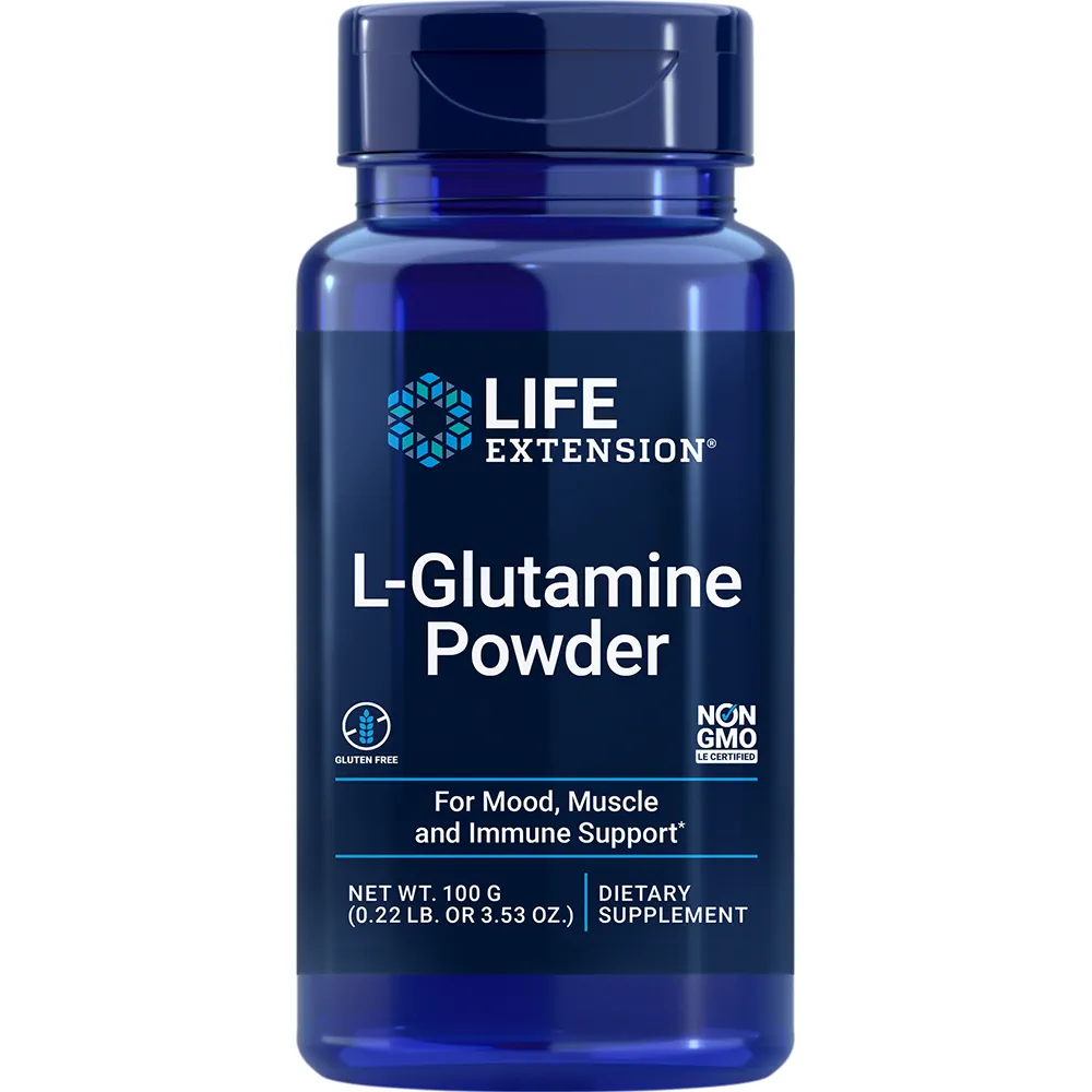 Life Extension - Glutamine powder 100 Gms