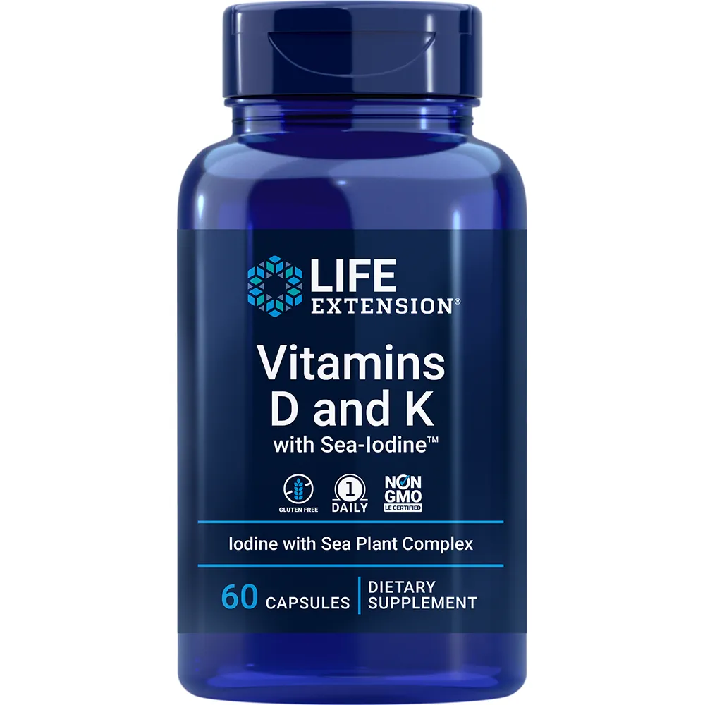 Life Extension - D And K W/Sea Iodine