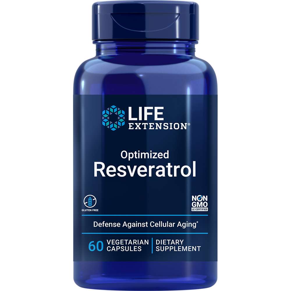 Life Extension - Resveratrol 250 Optim Grp Ber