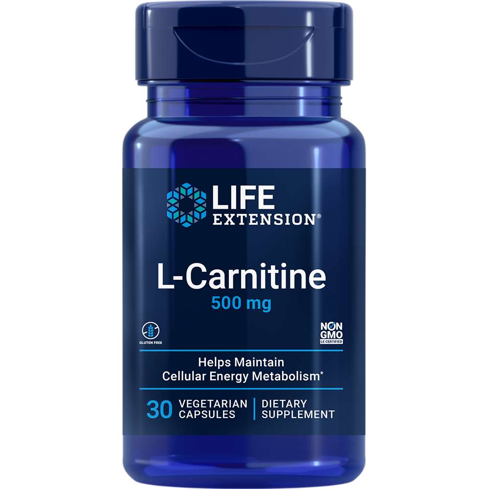 Life Extension - Carnitine 500 mg