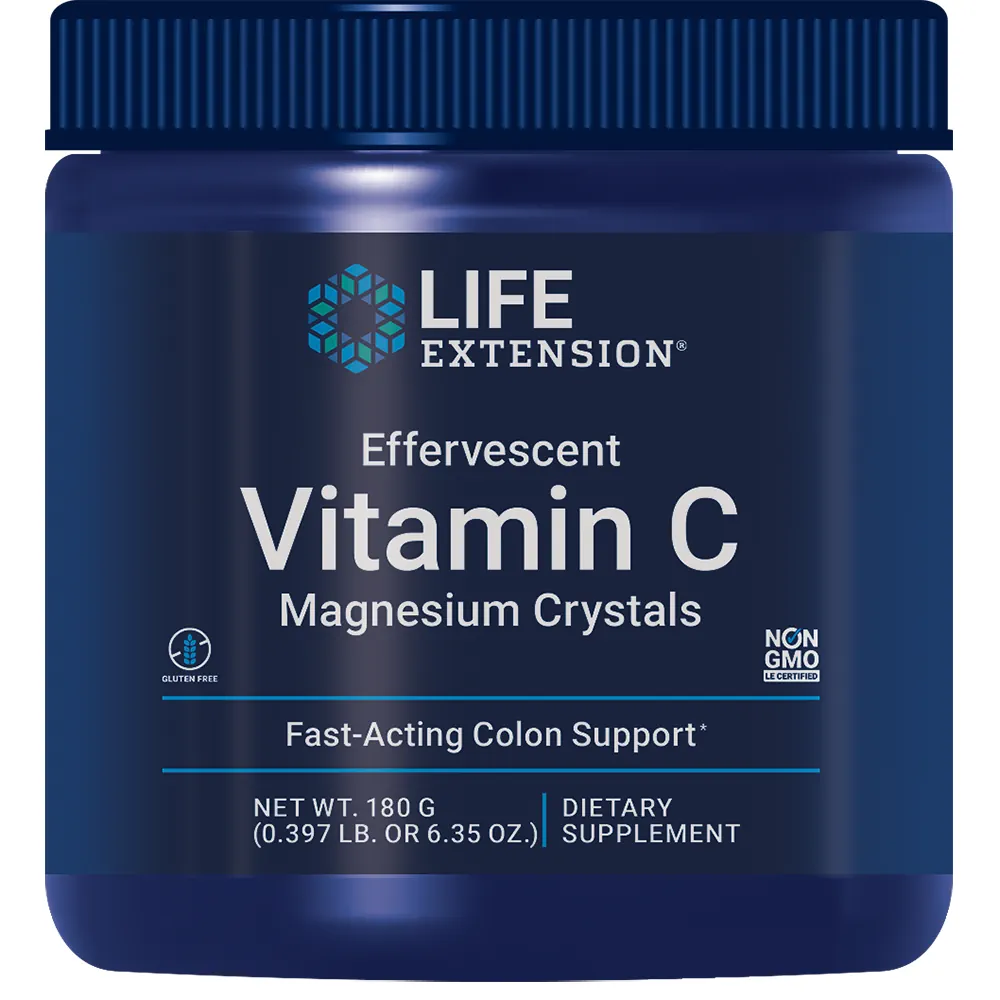 Life Extension - Effervescent Vit C Mag Crystal