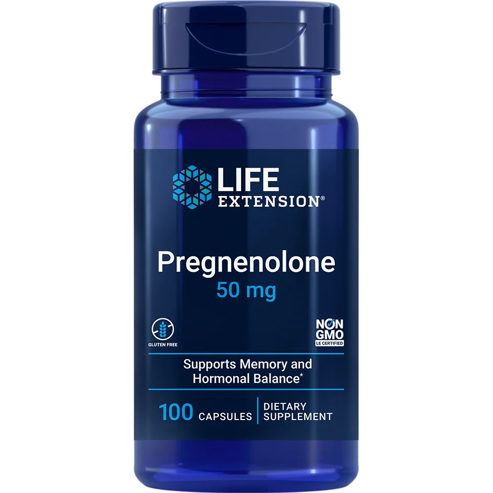 Life Extension - Pregnenolone 50 mg