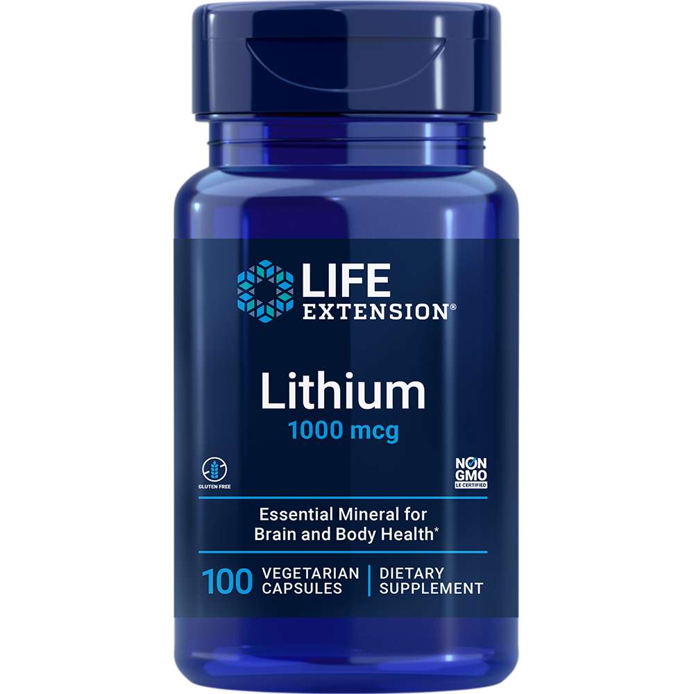 Life Extension - Lithium 1000 mcg vCap