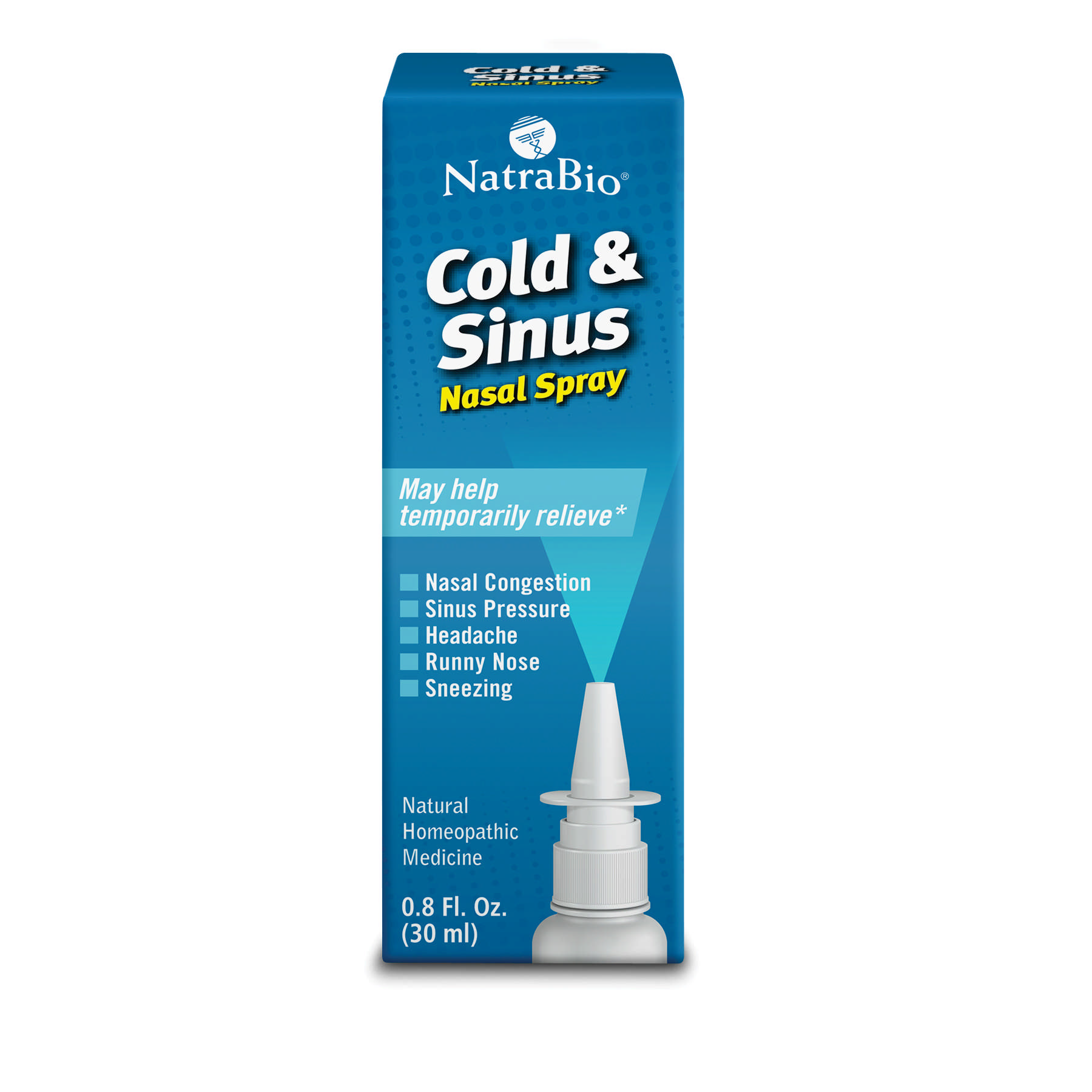 Natra Bio - Cold & Sinus W/Zinc Nasal Spra