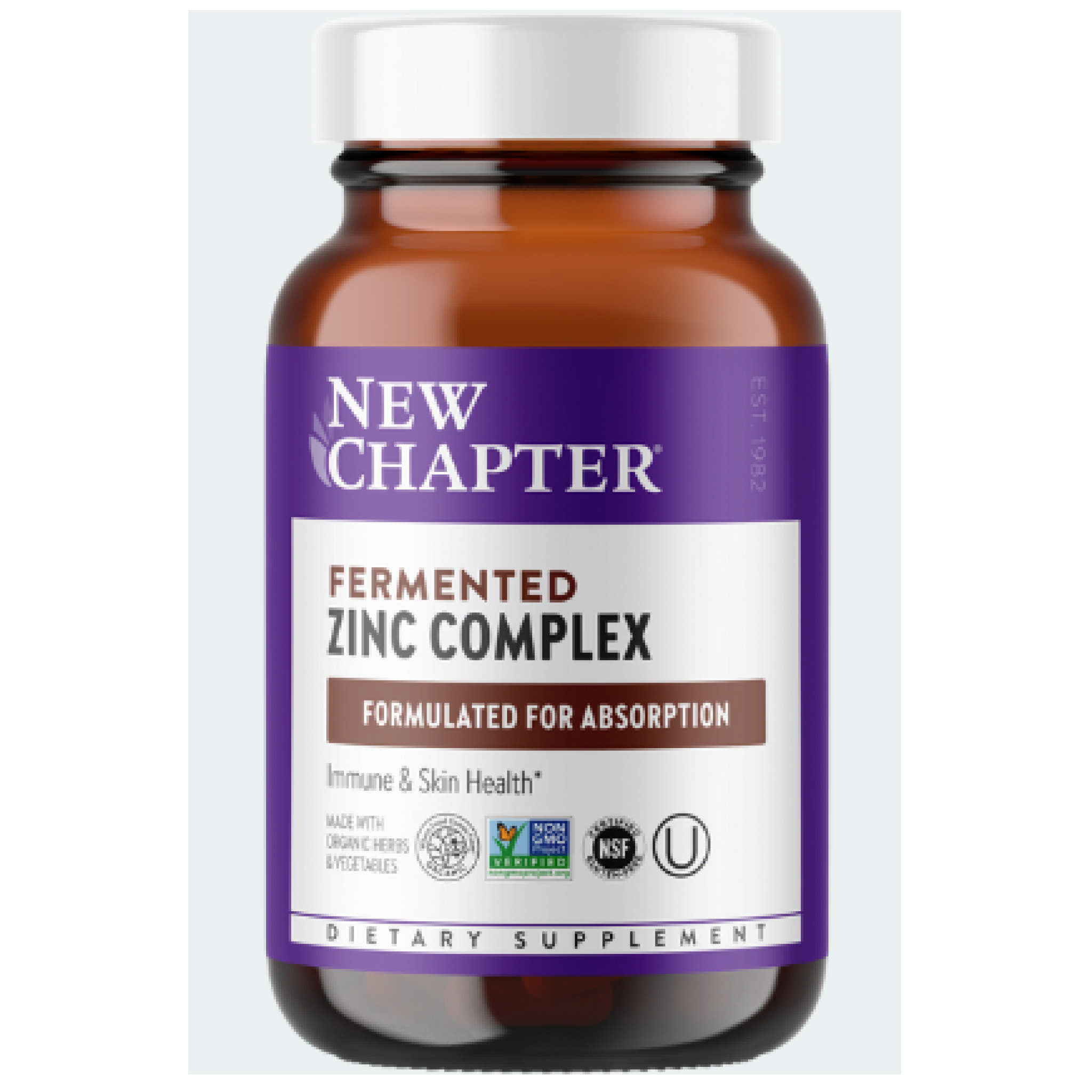 New Chapter - Zinc 30 mg Food Complex