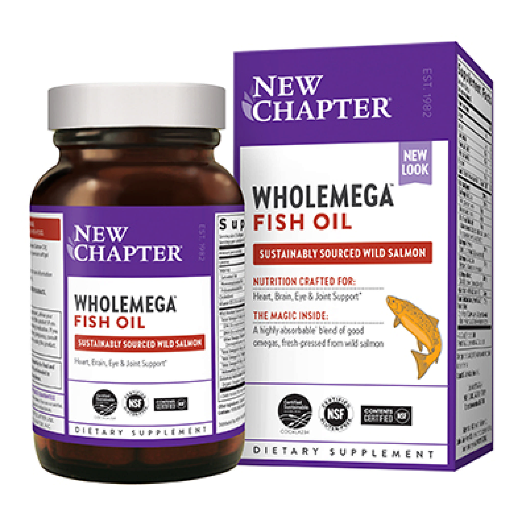 New Chapter - Wholemega 1000 mg
