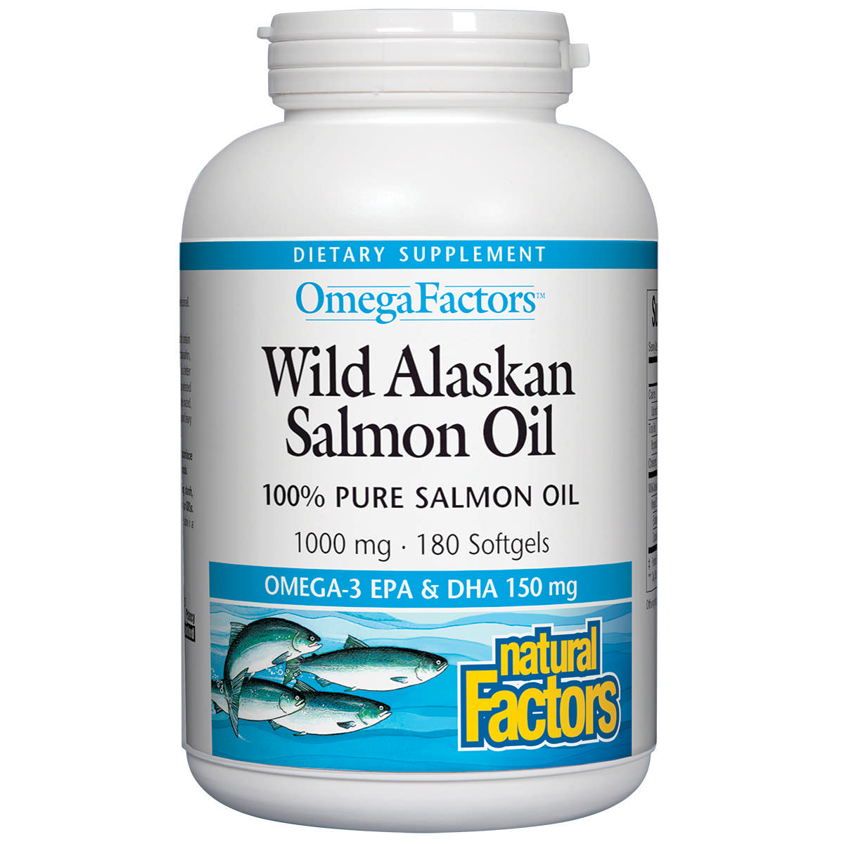 Natural Factors - Salmon Oil 1000 mg Wild Alaska