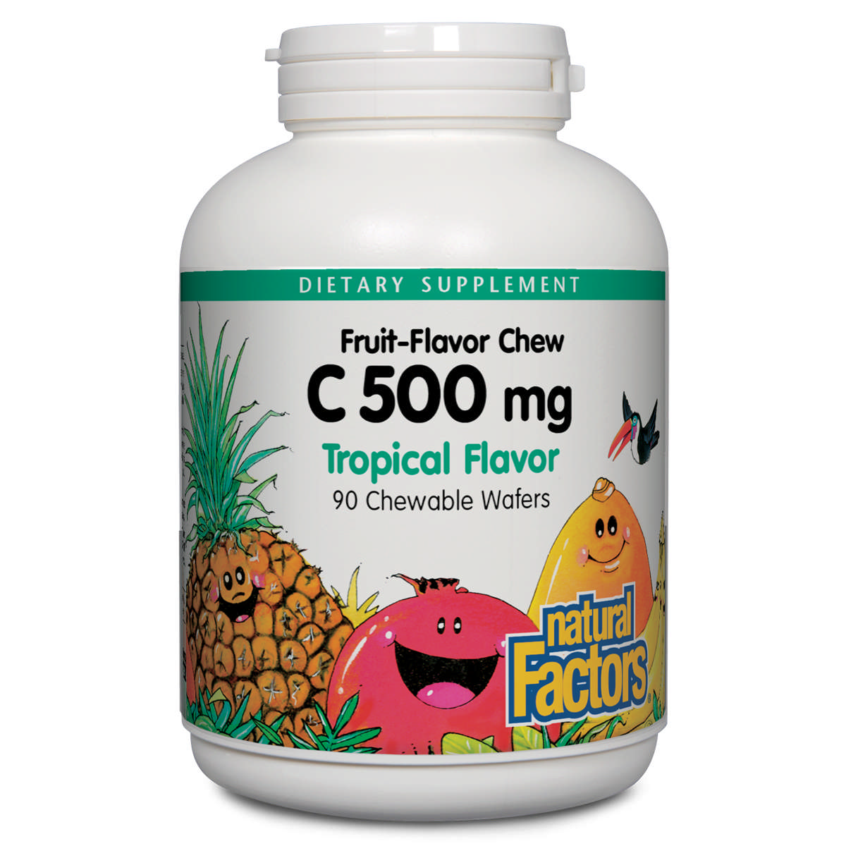 Natural Factors - C 500 mg Jungle Juice chew