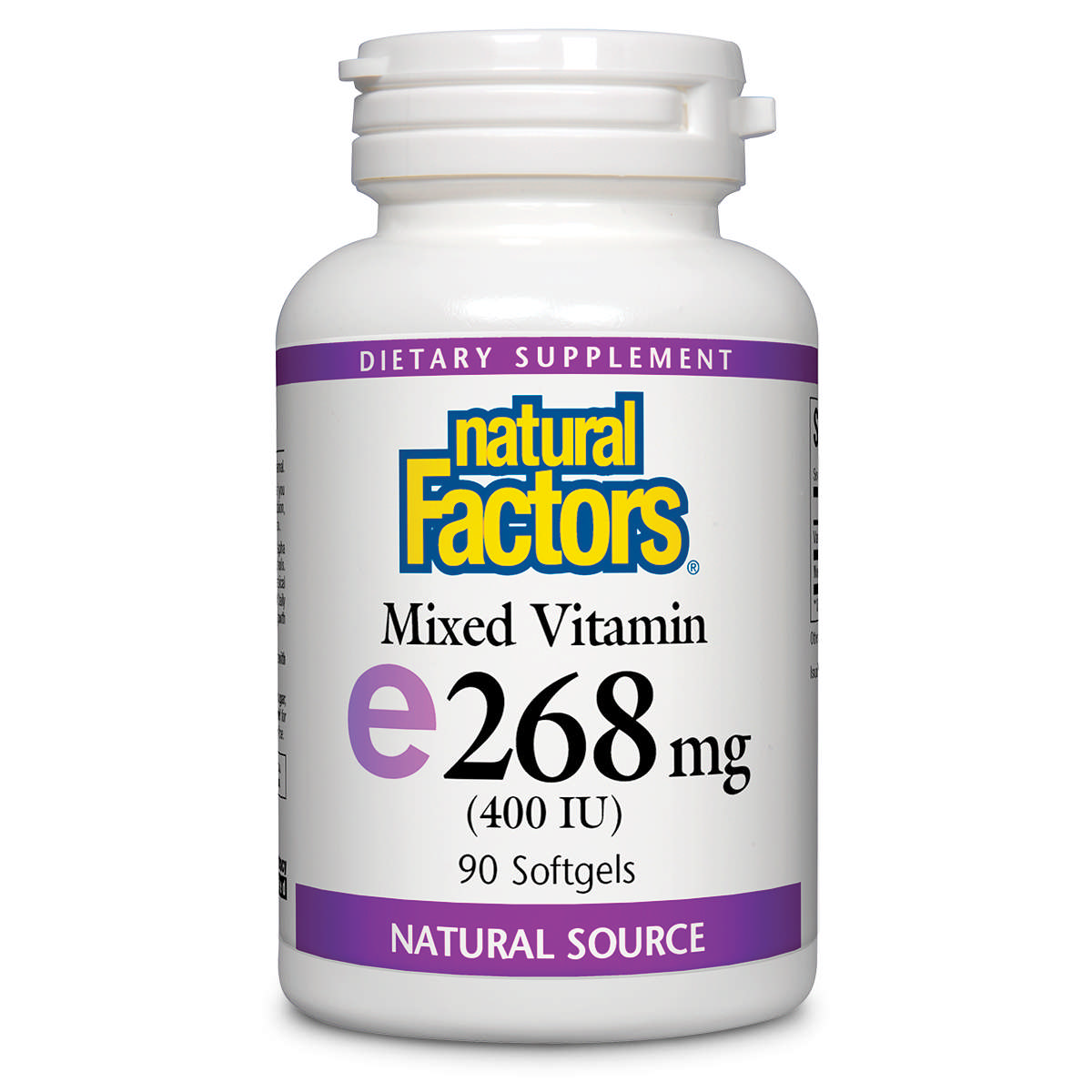 Natural Factors - E 400 Mixed softgel