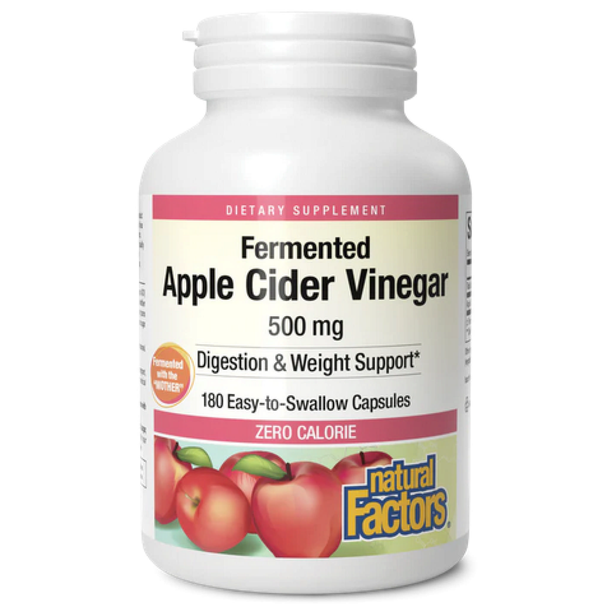 Natural Factors - Apple Cider Vinegar 500 mg