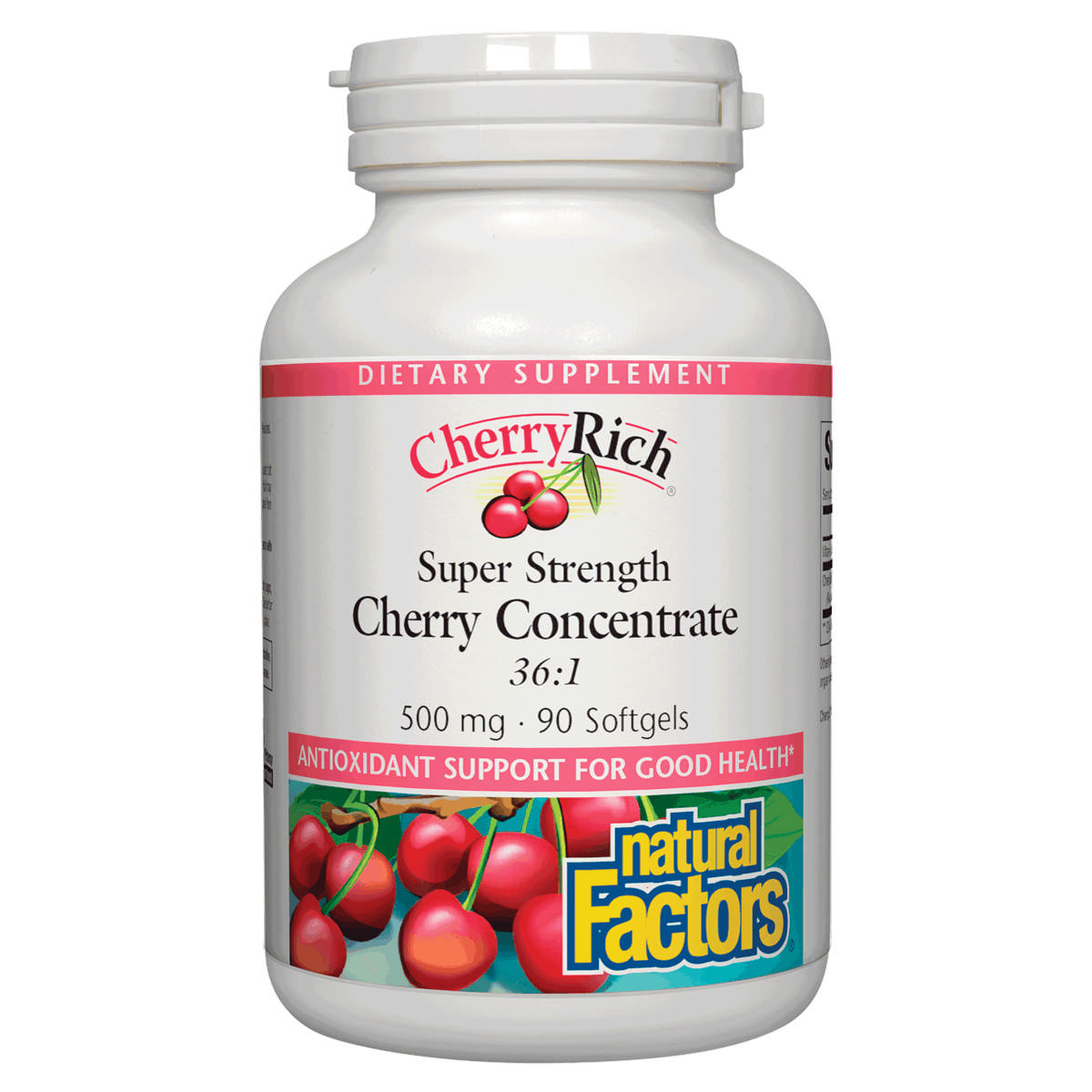 Natural Factors - Cherry Fruit Ext 500 Cherryric