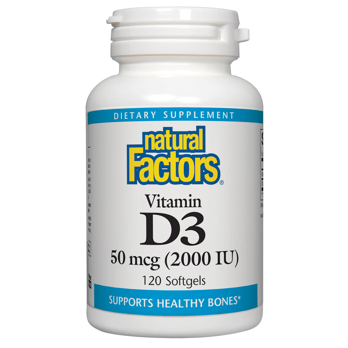 Natural Factors - D3 2000 iu softgel