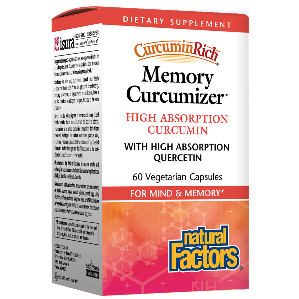 Natural Factors - Memory Optimizer Curcuminrich