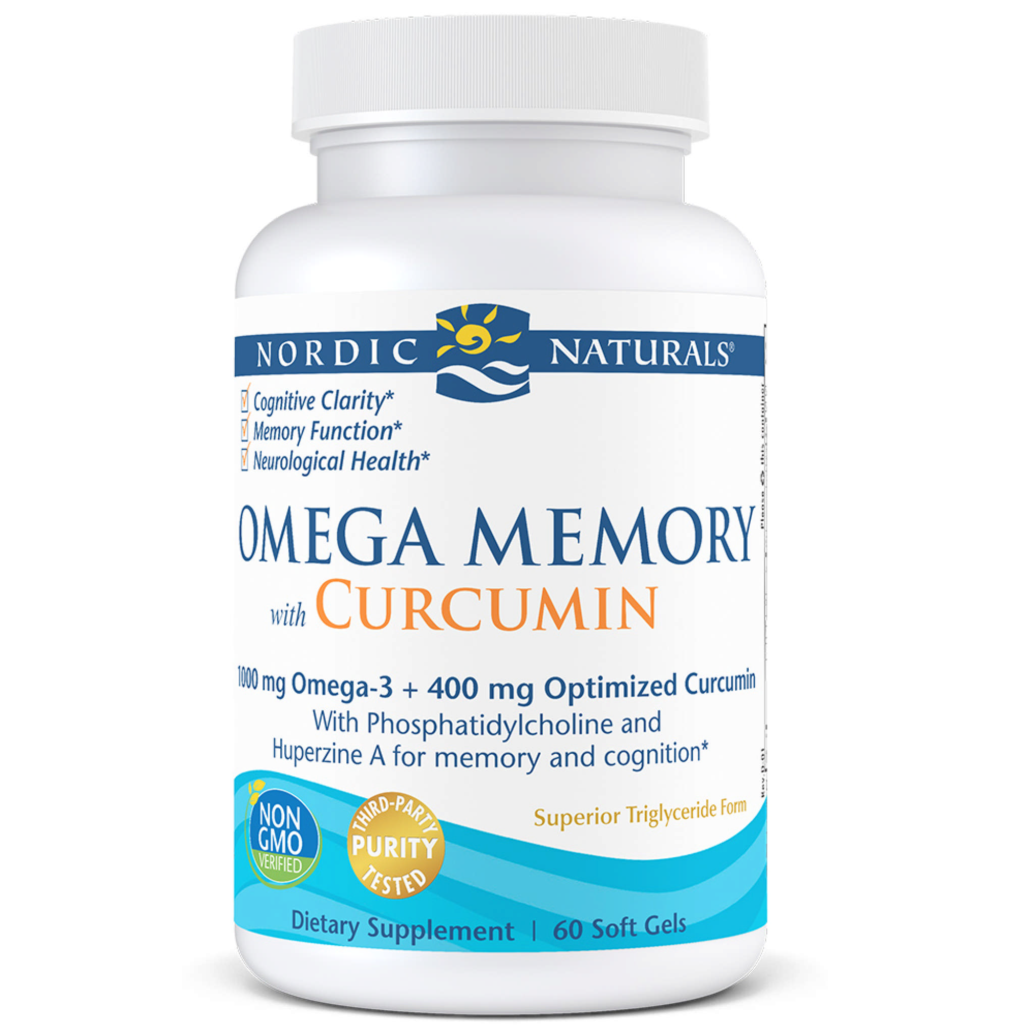 Nordic Naturals - Omega Memory W/Curcumin