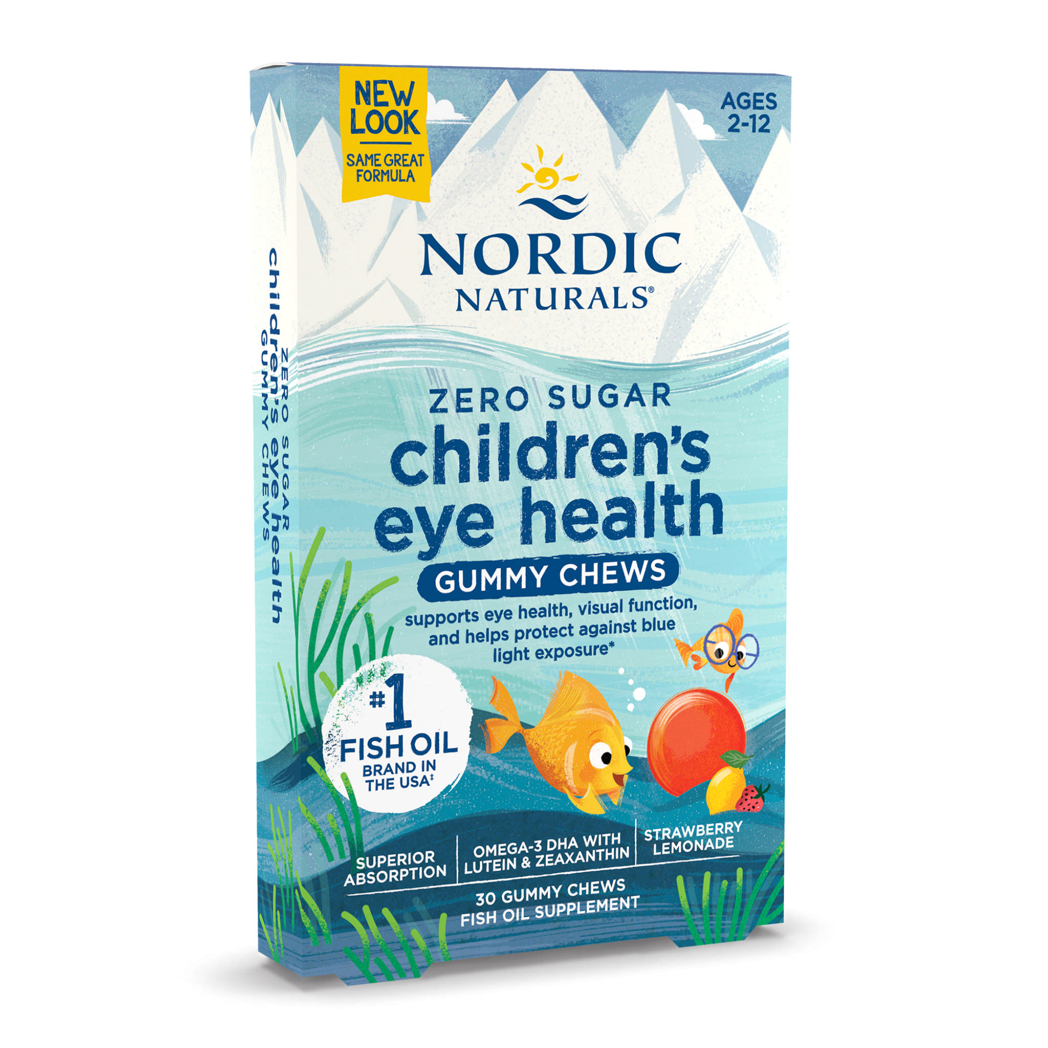 Nordic Naturals - Childr Eye Health Gumm Rsp Lem