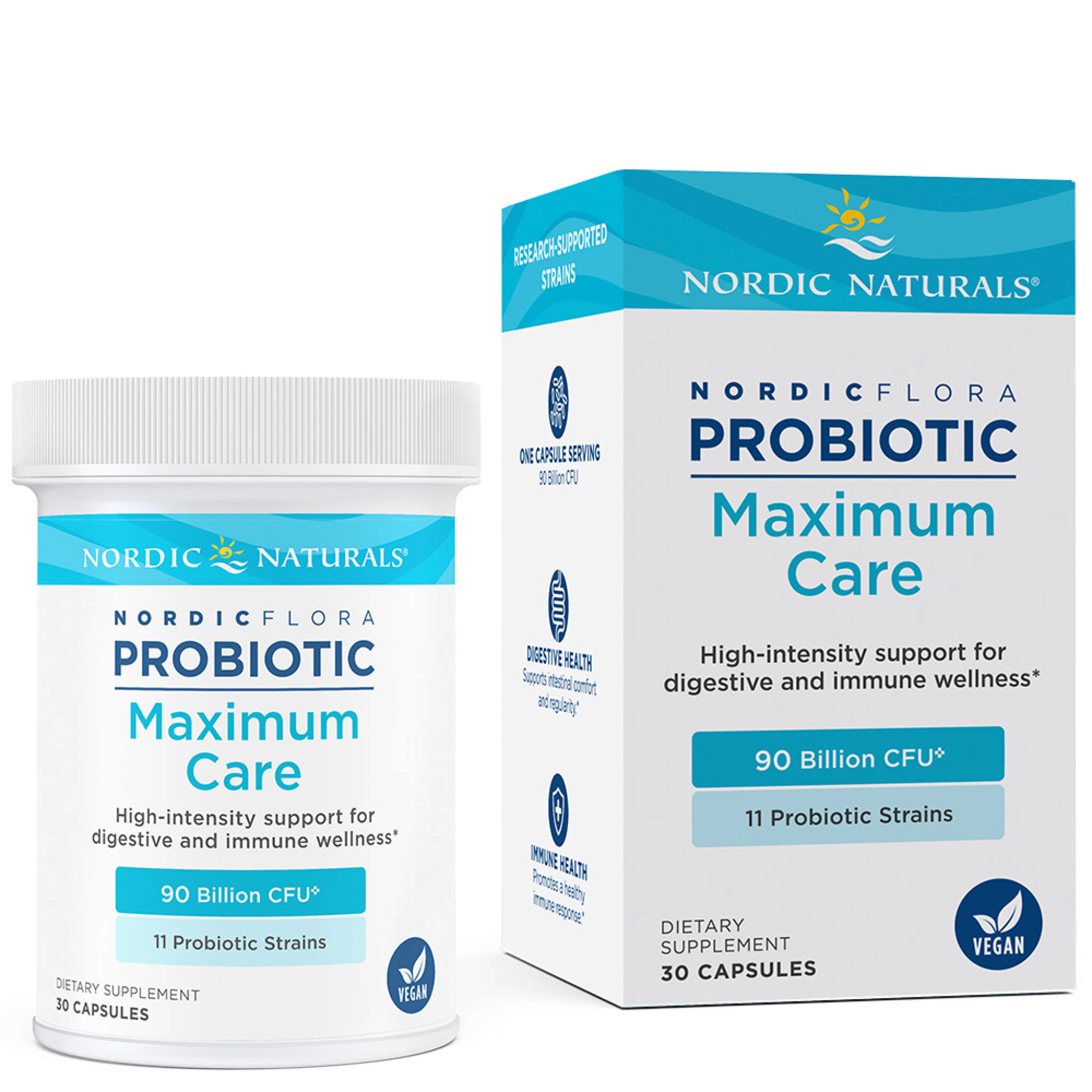 Nordic Naturals - Probiotic Maximum Care 90 Bil