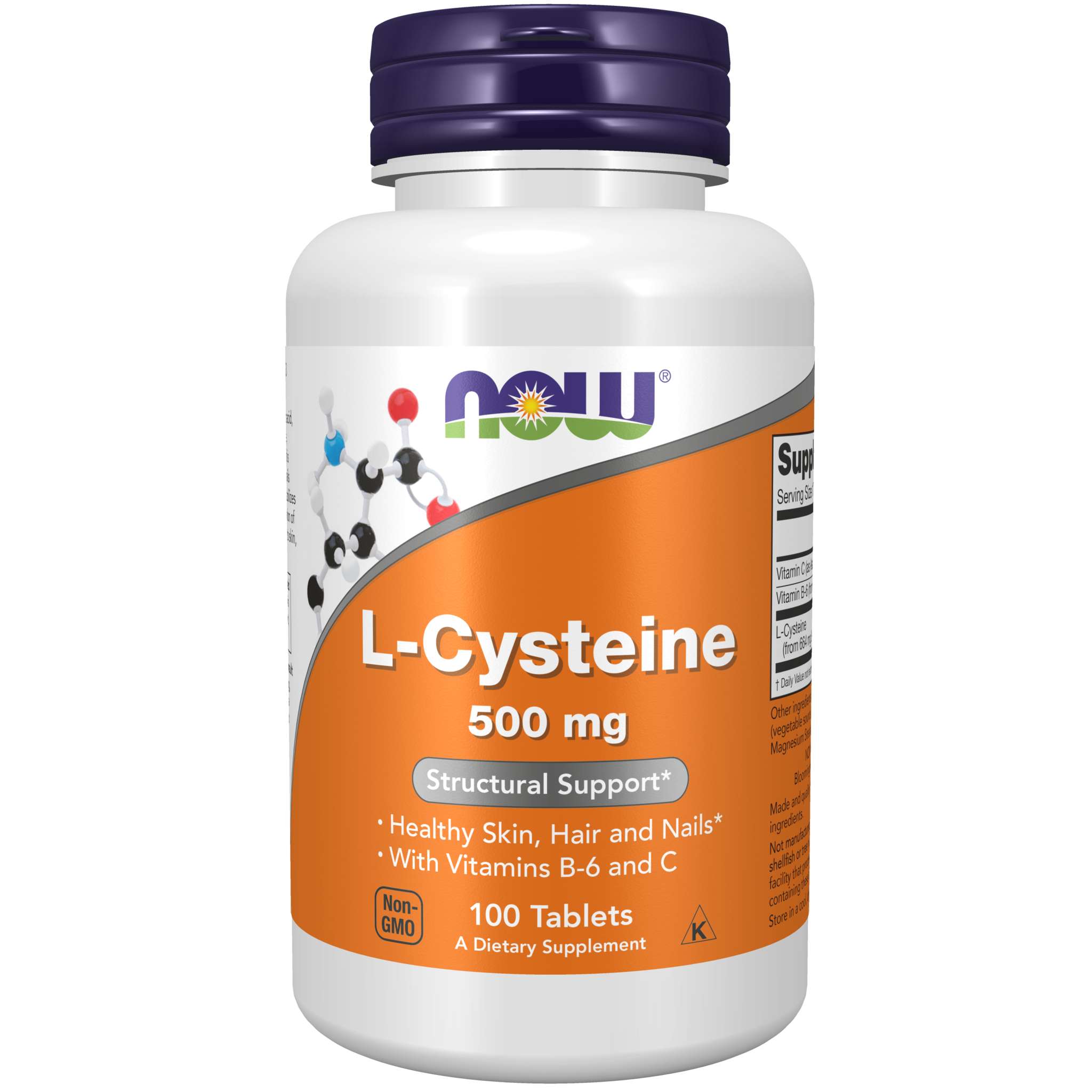 Now Foods - Cysteine 500 mg