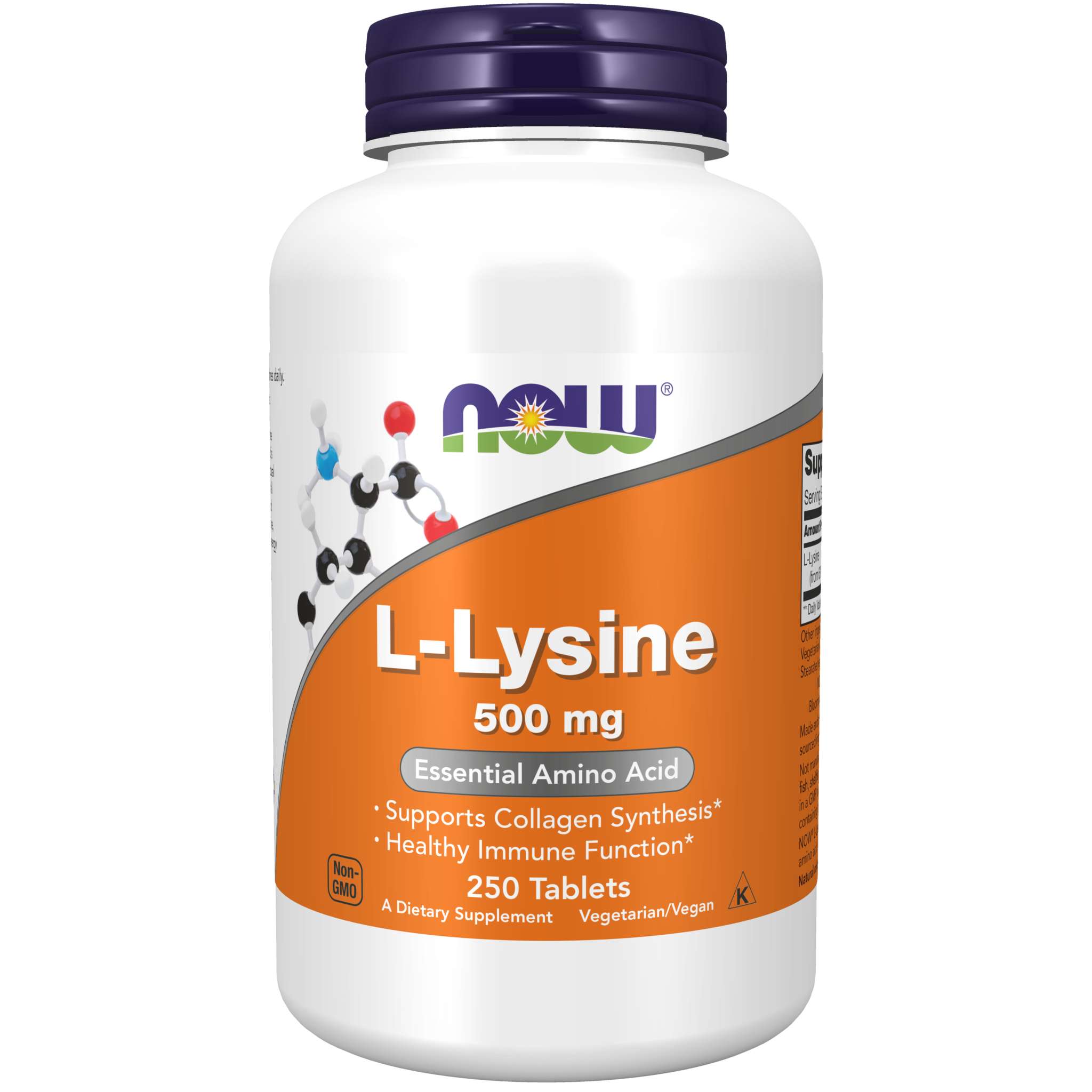 Now Foods - Lysine 500 mg tab
