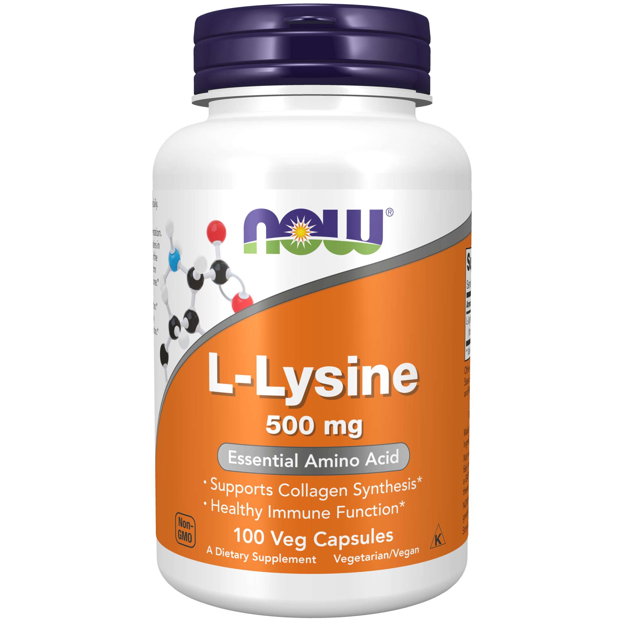 Now Foods - Lysine 500 mg cap
