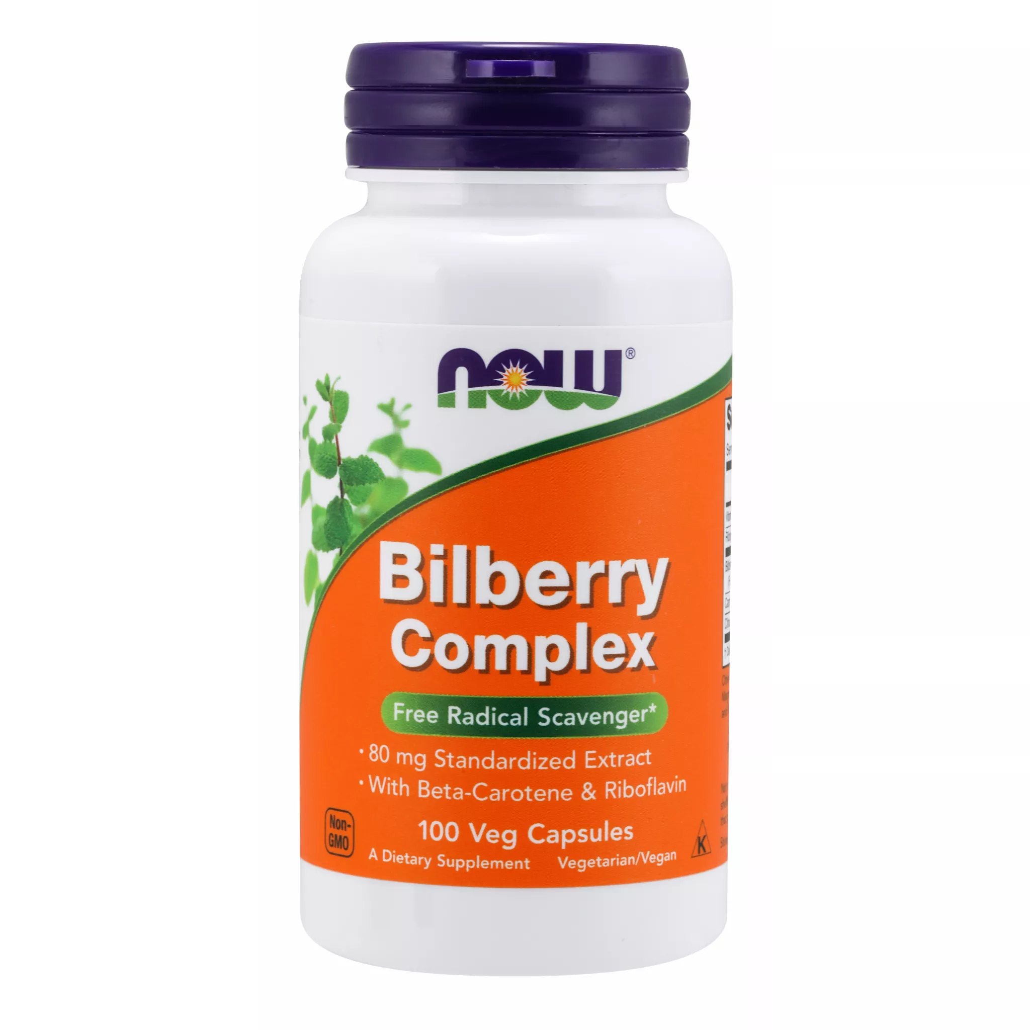Now Foods - Bilberry Complex 80 mg