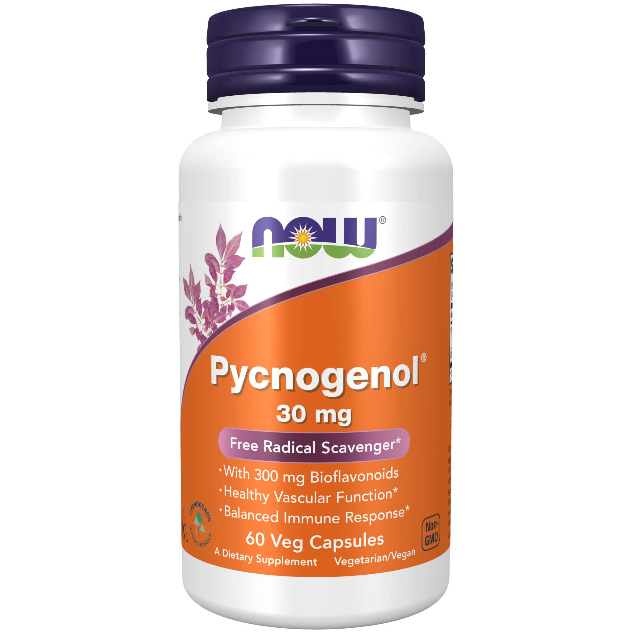 Now Foods - Pycnogenol 30 mg Bioflav 300