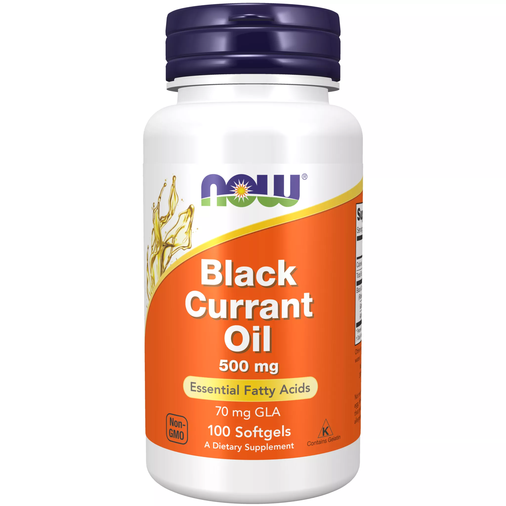 Now Foods - Black Currant Oil 500 mg
