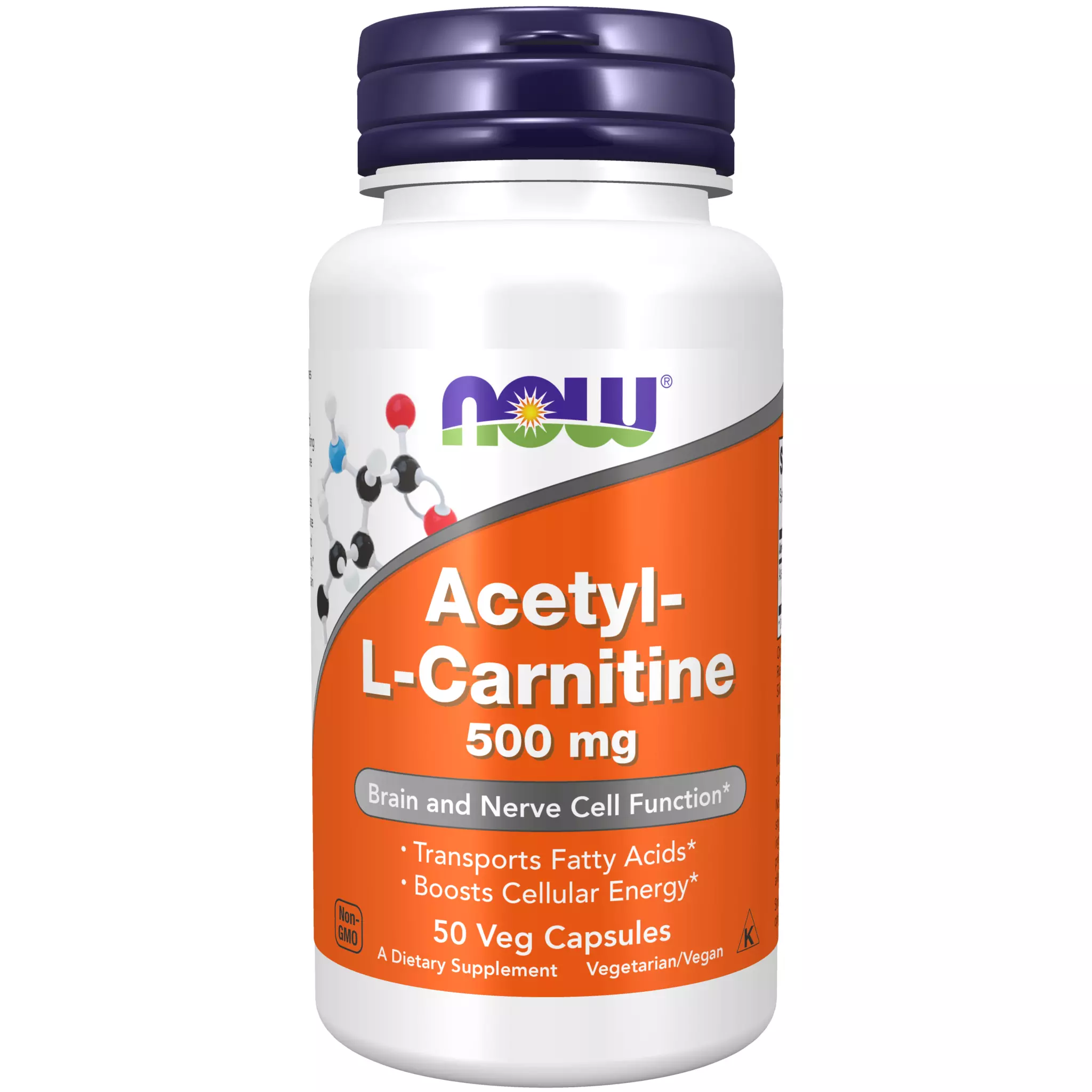 Now Foods - Acetyl L Carnitine 500 mg
