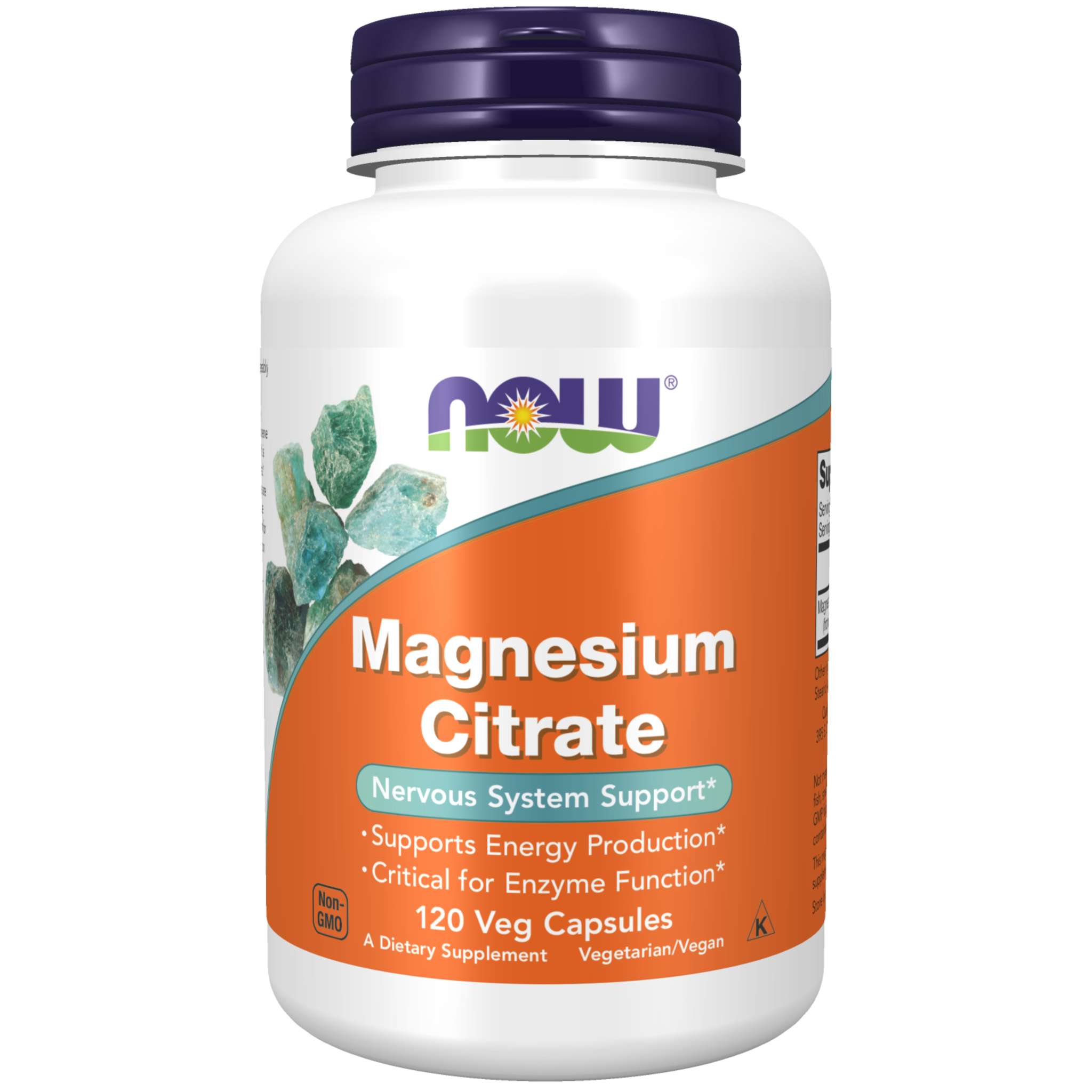 Now Foods - Magnesium Citrate 166 mg vCap