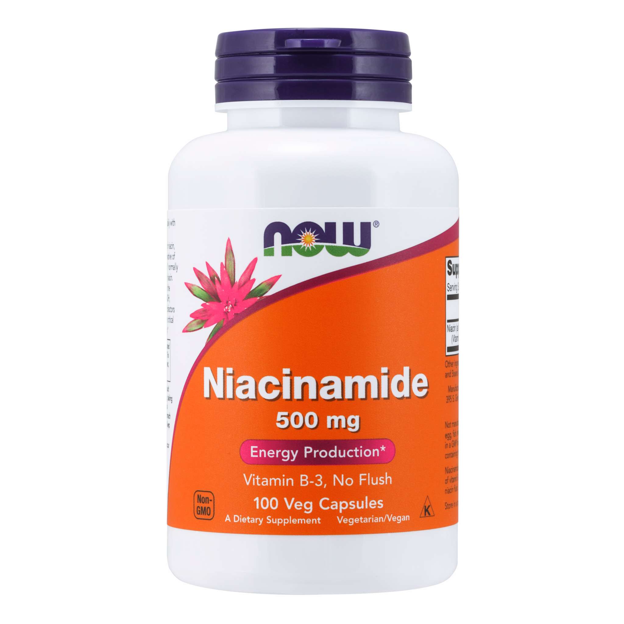 Now Foods - Niacinamide 500 mg