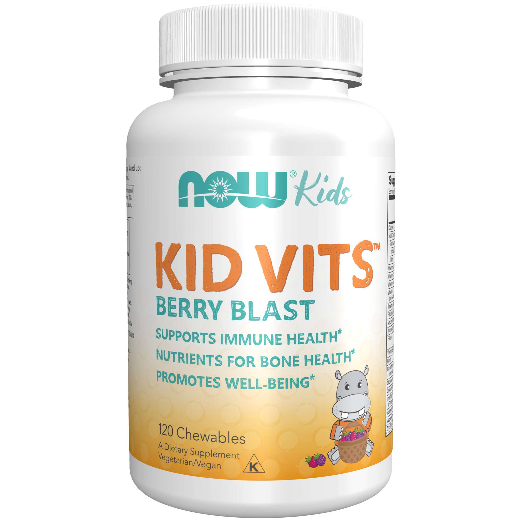 Now Foods - Kid Vits Multi Berry Blast
