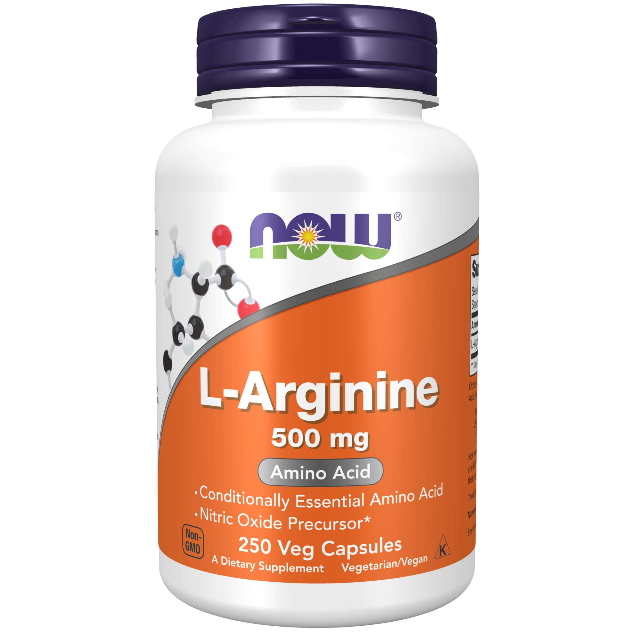 Now Foods - Arginine 500 mg