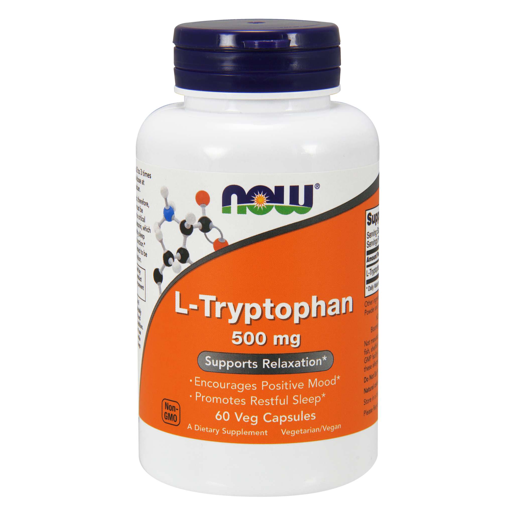 Now Foods - Tryptophan 500mg