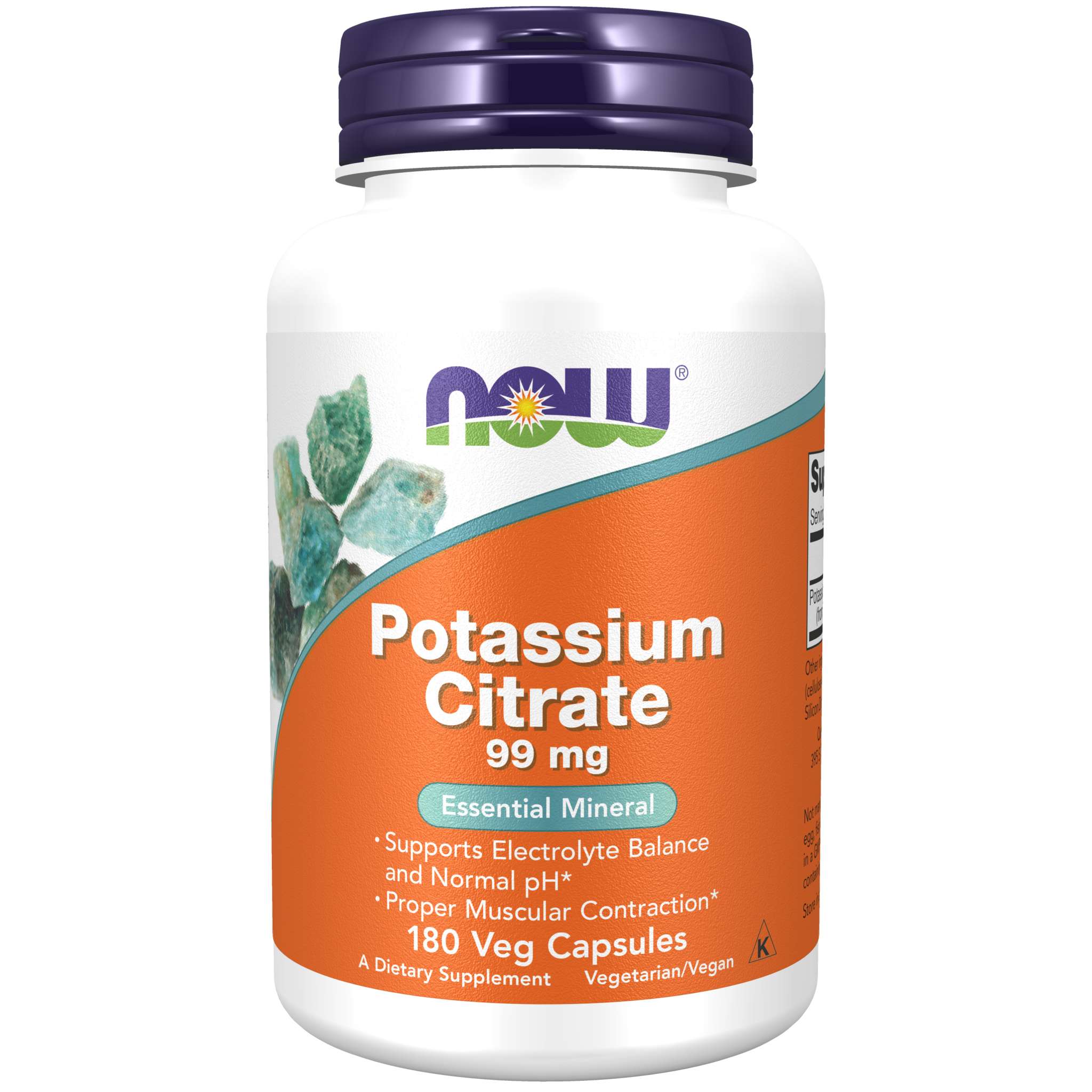 Now Foods - Potassium Citrate 99 mg