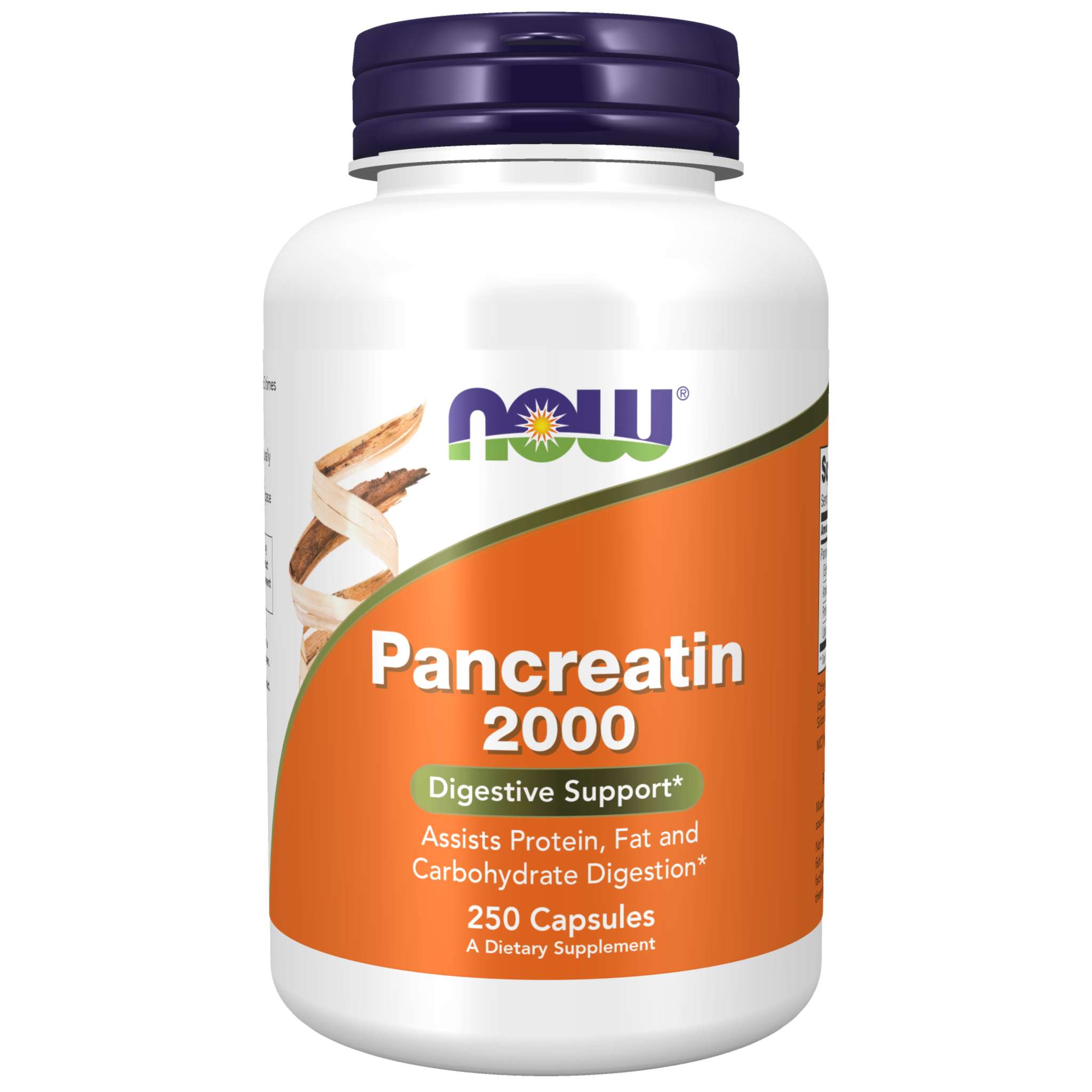 Now Foods - Pancreatin 200 mg 10x
