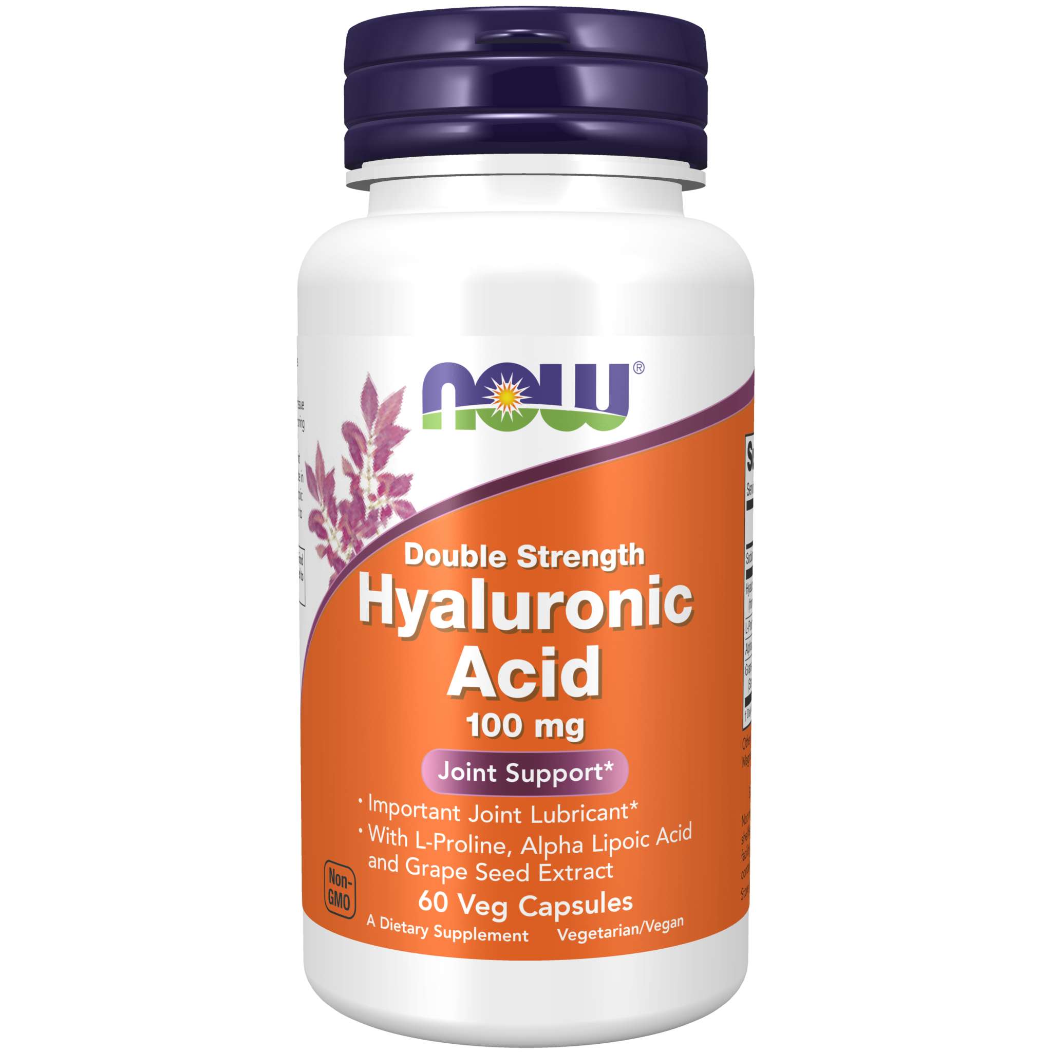 Now Foods - Hyaluronic Acid 100 mg