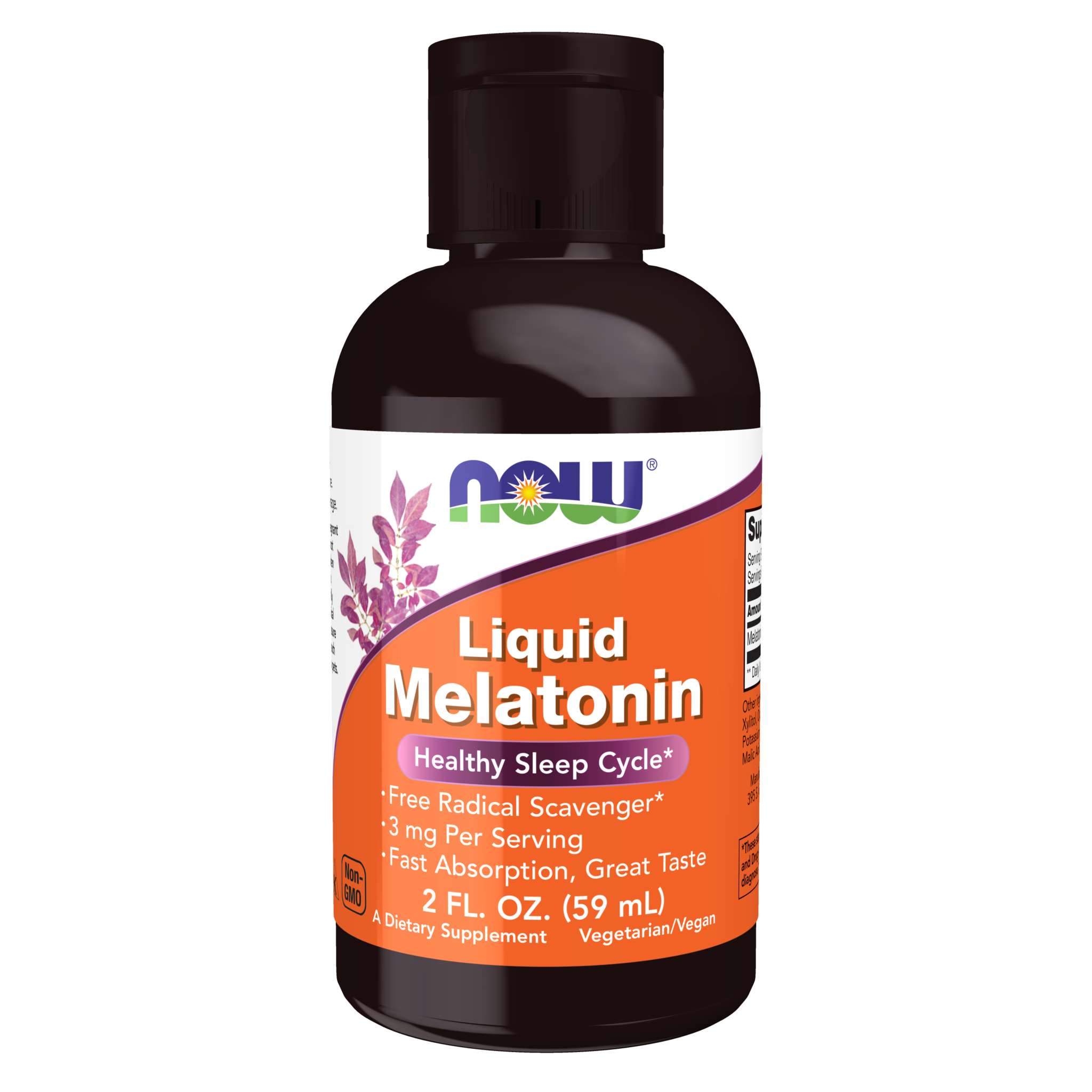 Now Foods - Melatonin 3 mg liq
