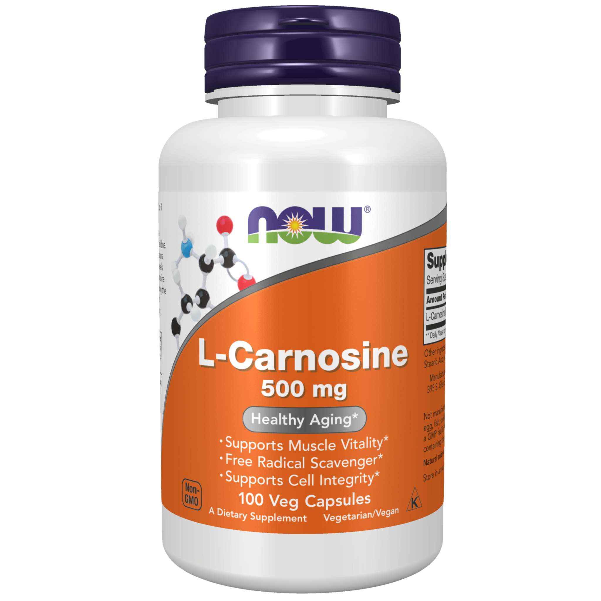 Now Foods - Carnosine 500 mg