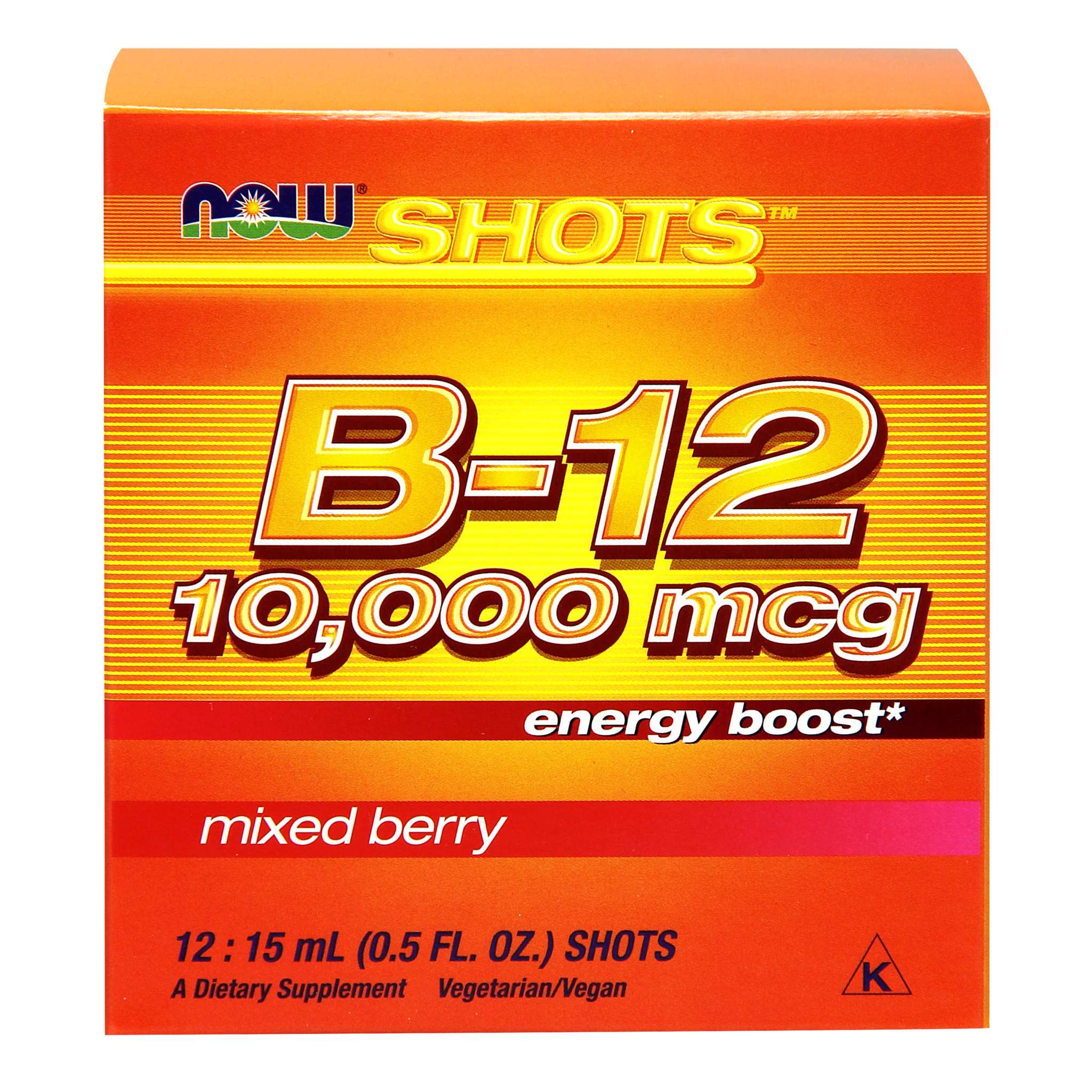 Now Foods - B12 10000 Berry Shots