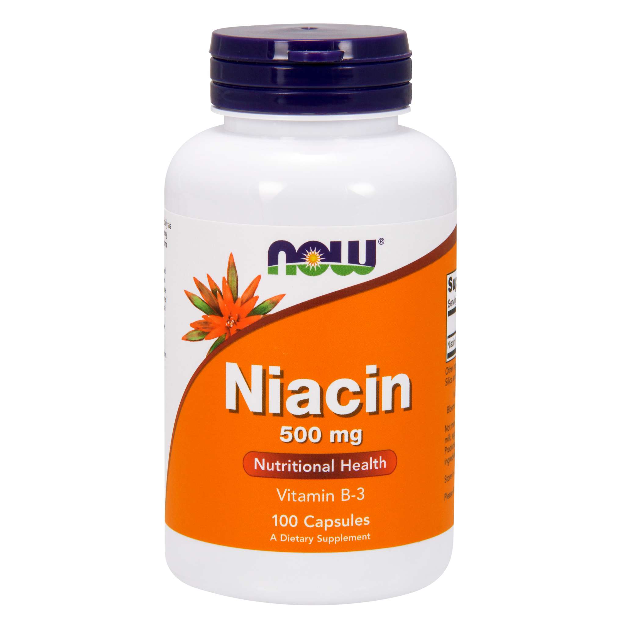 Now Foods - Niacin 500 mg cap