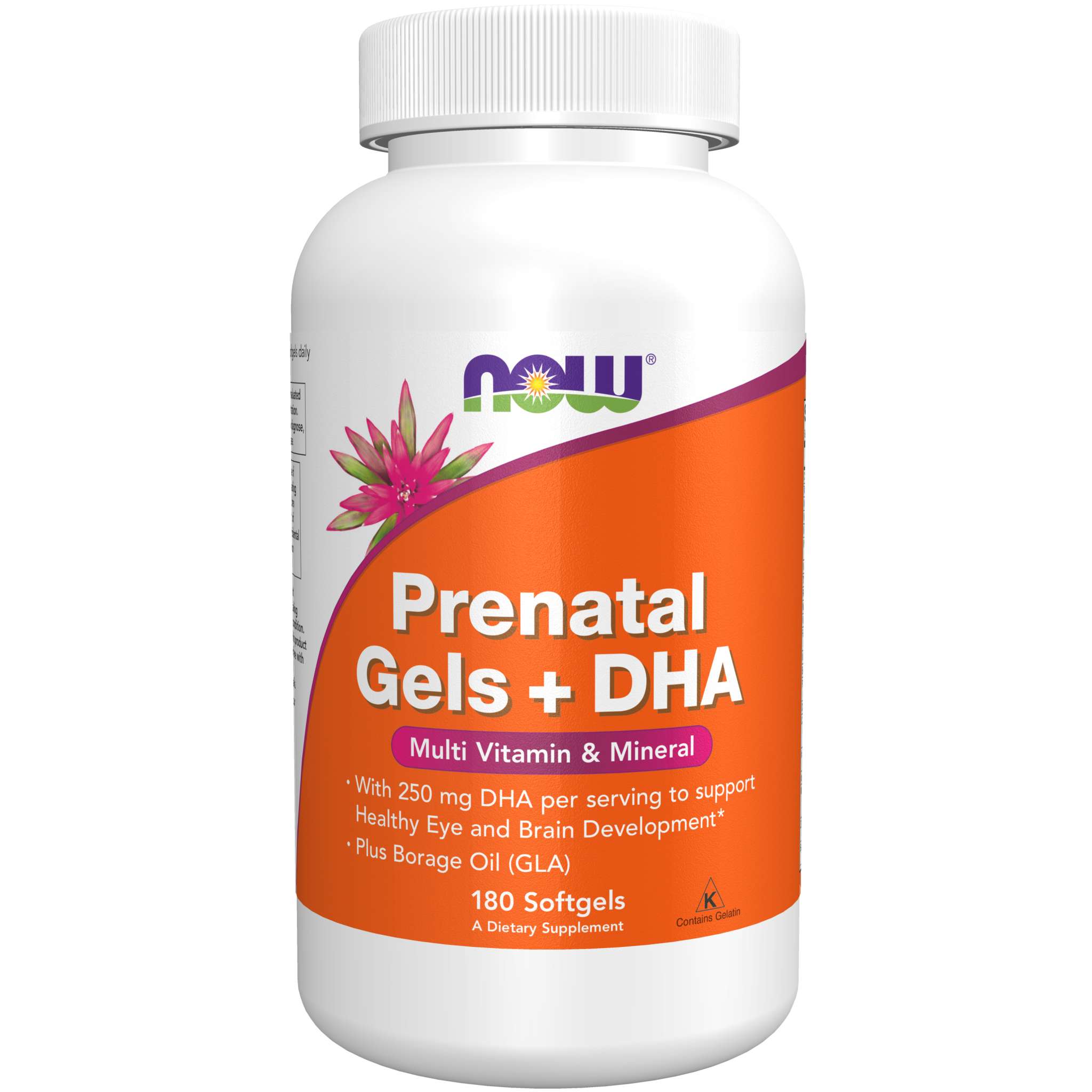 Now Foods - Prenatal Gels + Dha