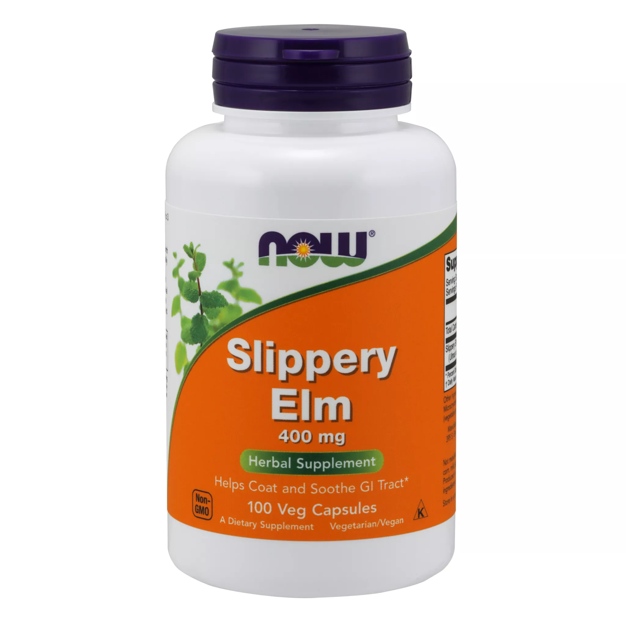 Now Foods - Slippery Elm 400 mg