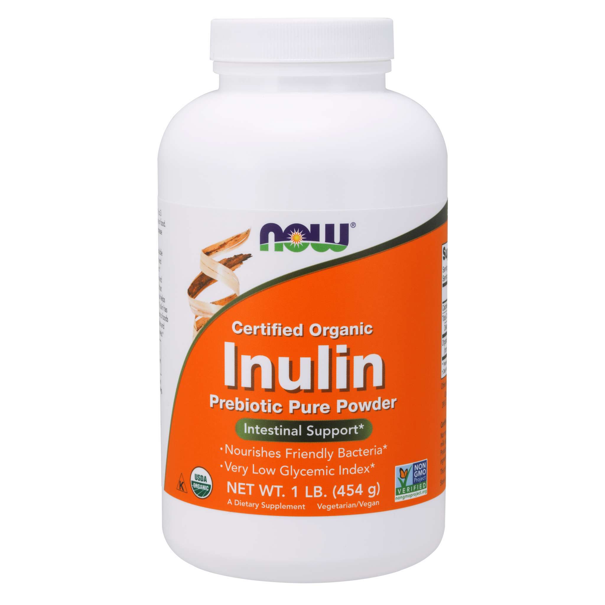Now Foods - Inulin Powder Organic