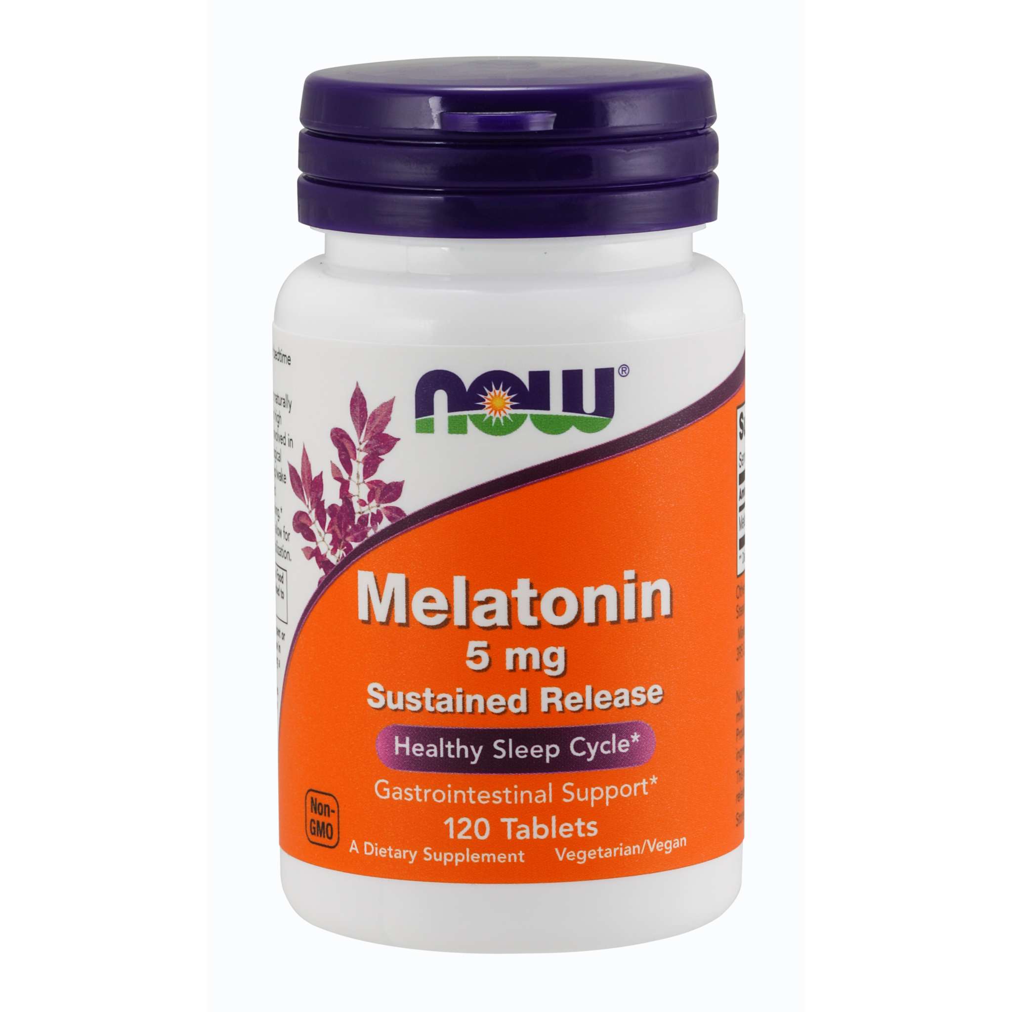 Now Foods - Melatonin 5 mg S/R tab